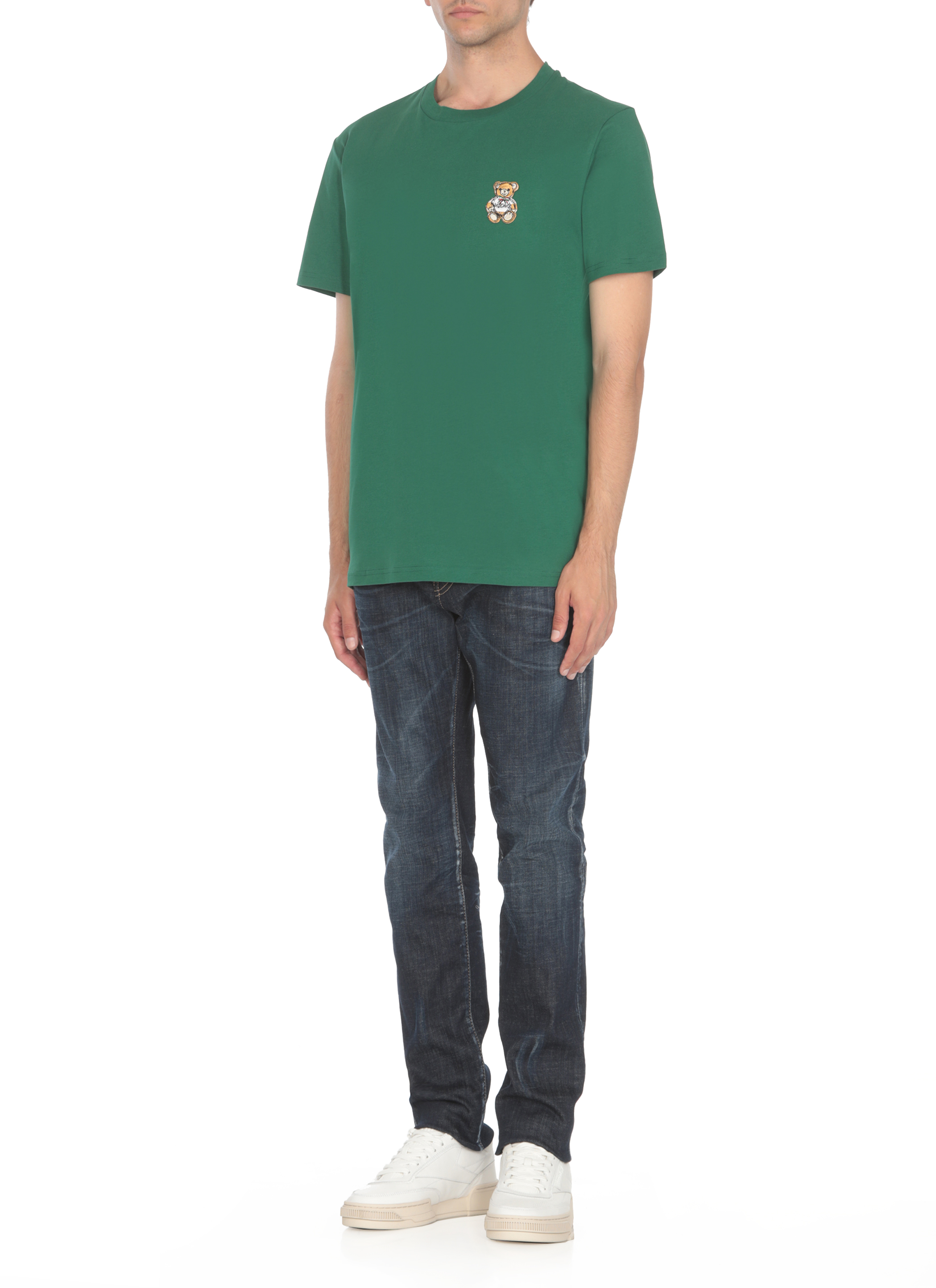 Moschino T-shirts and Polos Green 072370410389 (MOSCHINO / Tシャツ・カットソー ) | MOSCHINO (モスキーノ)(2)