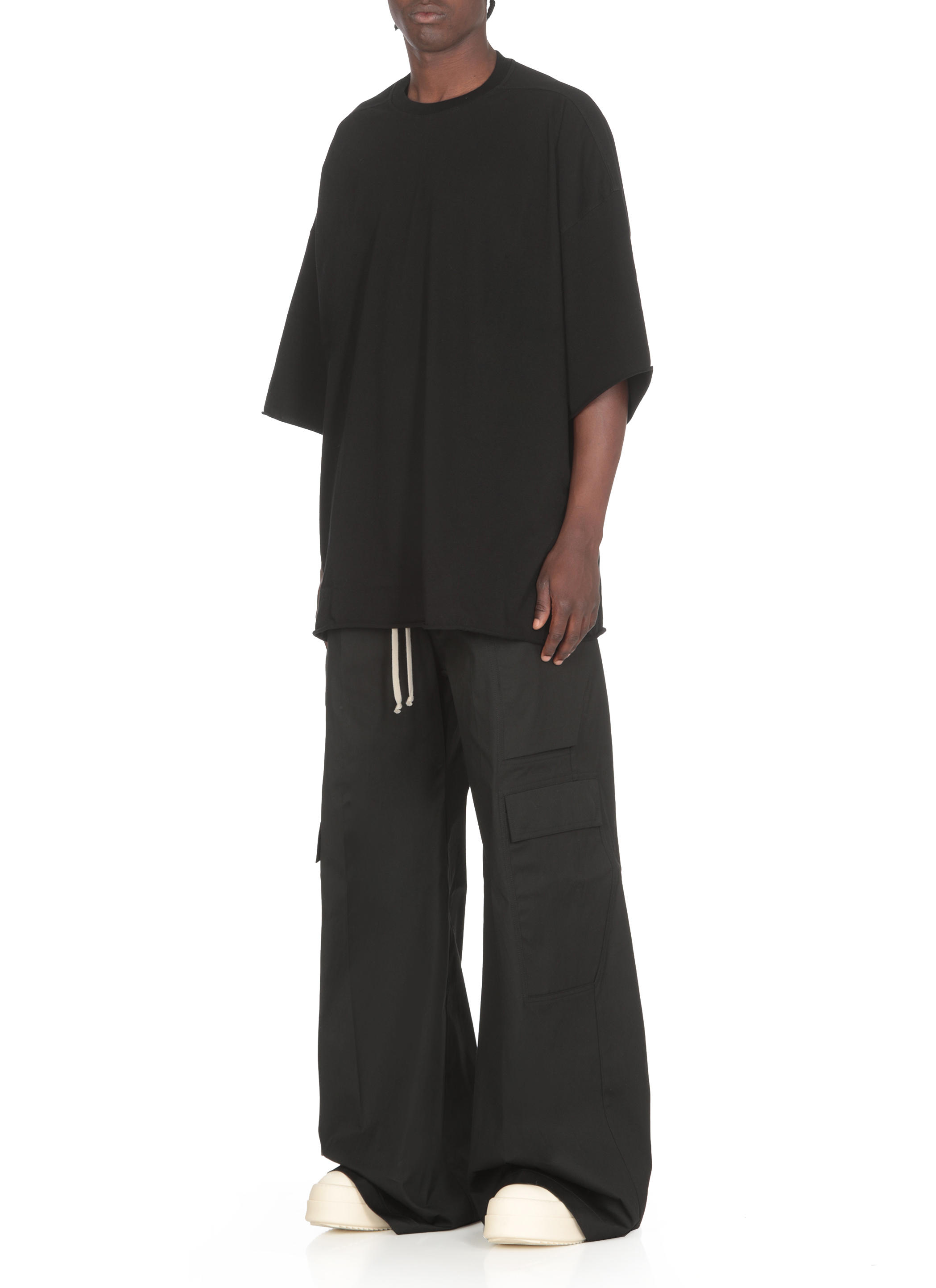 Rick Owens T-shirts and Polos Black RU02D6283JA09 (Rick Owens / Tシャツ・カットソー ) | Rick Owens (リック オウエンス)(2)