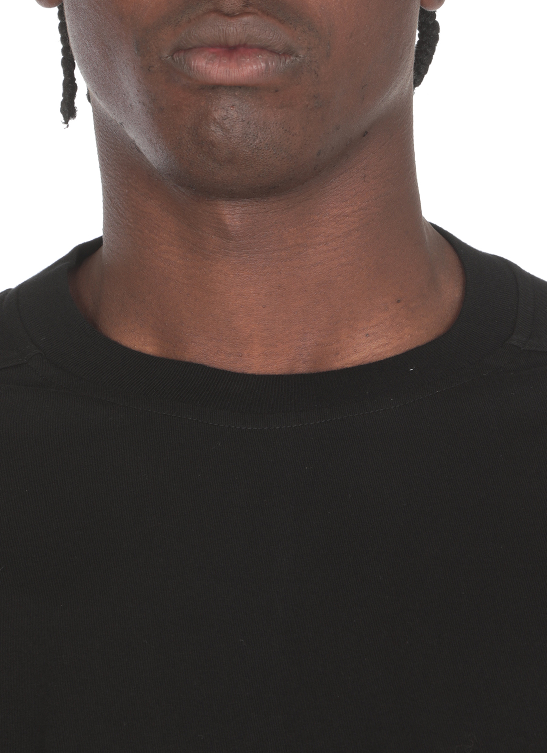 Rick Owens T-shirts and Polos Black RU02D6283JA09 (Rick Owens / Tシャツ・カットソー ) | Rick Owens (リック オウエンス)(4)