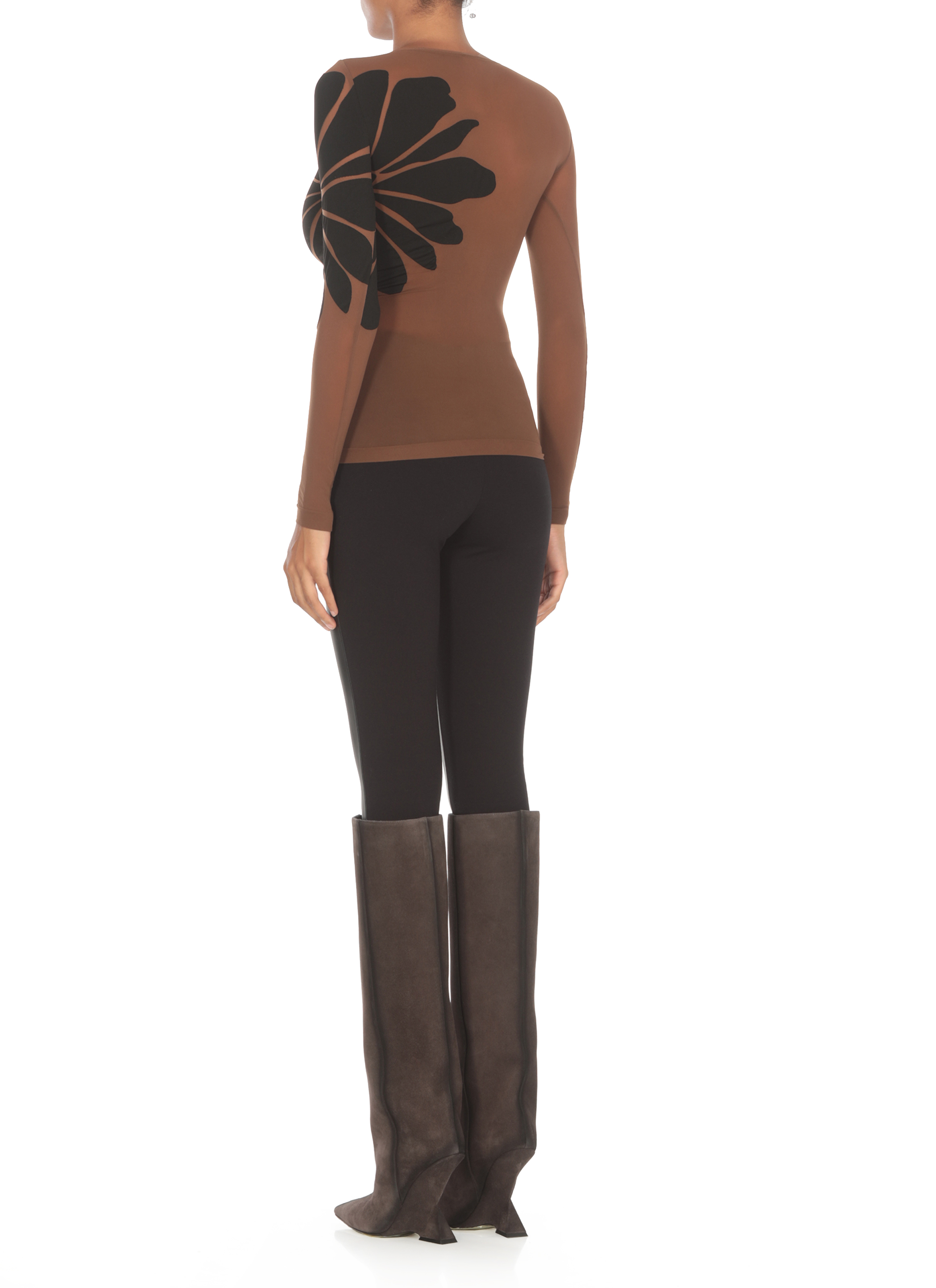 Wolford T-shirts and Polos Brown 571639470 (Wolford / Tシャツ・カットソー ) | Wolford (ウォルフォード)(3)