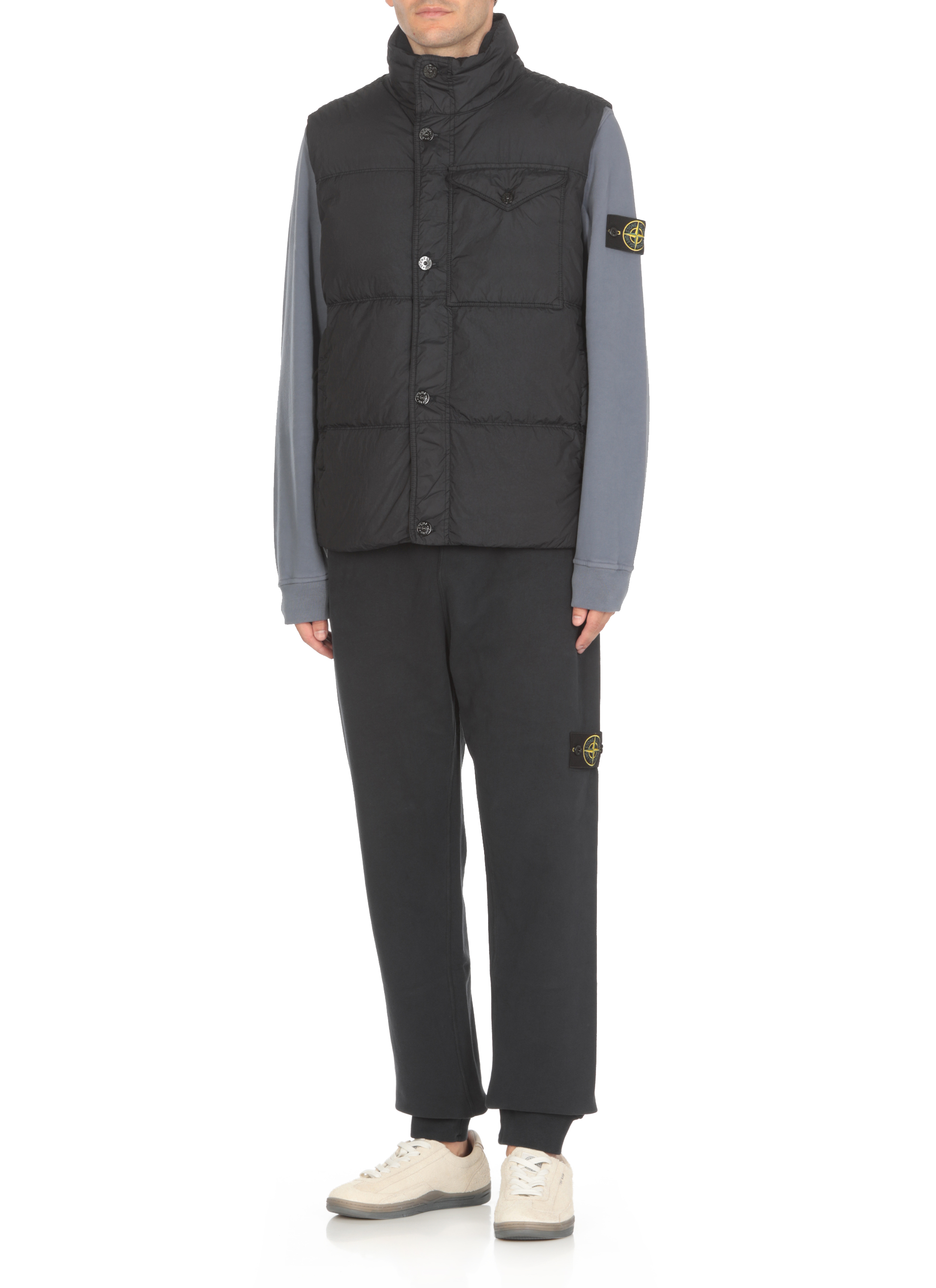 Stone Island Jackets Blue MO8115G0223V0020 (STONE ISLAND / ベスト ) | STONE ISLAND (ストーンアイランド)(2)