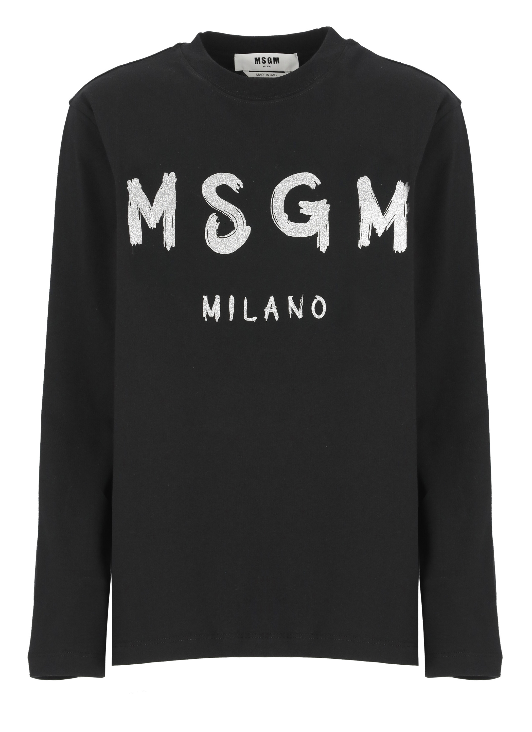 MSGM T-shirts and Polos Black 3741MDM511G24779899 (MSGM / Tシャツ・カットソー ) | MSGM (エムエスジーエム)