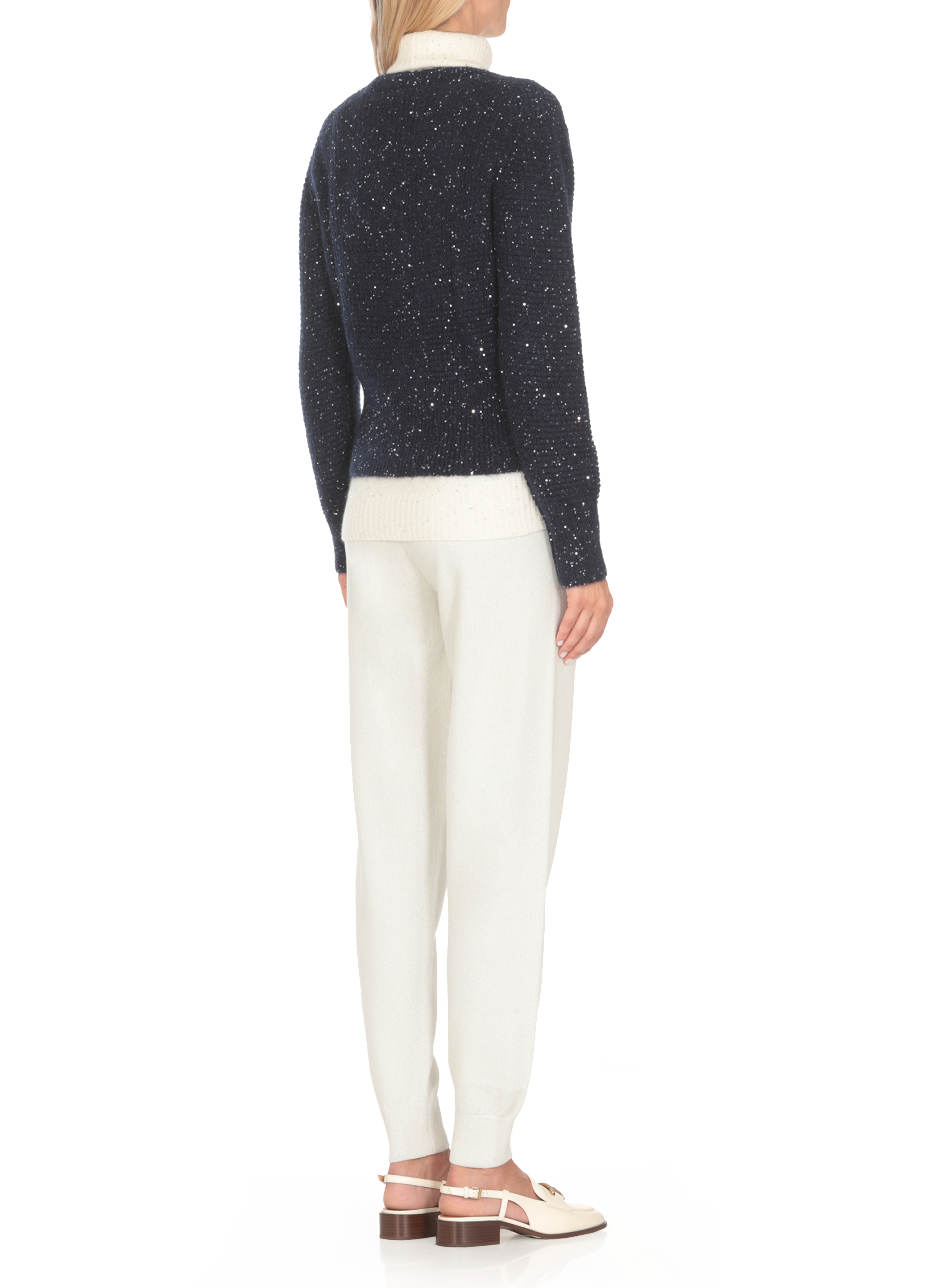 Fabiana Filippi Sweaters Blue MAD214F096D7235146 (FABIANA FILIPPI / ニット・セーター・カーディガン ) | FABIANA FILIPPI (ファビアナフィリッピ)(3)