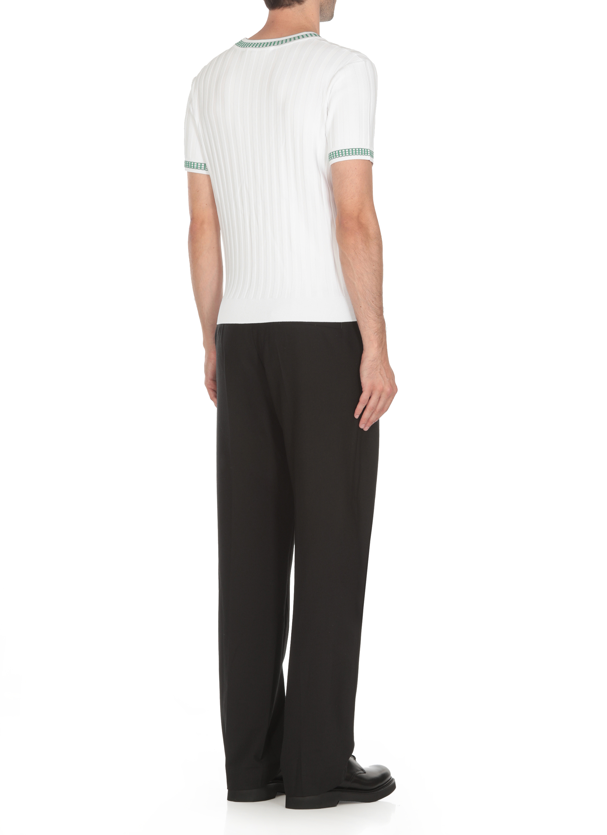 Casablanca T-shirts and Polos White MPF24KW70201GREENWHITE (Casablanca / Tシャツ・カットソー ) | Casablanca (カサブランカ)(3)