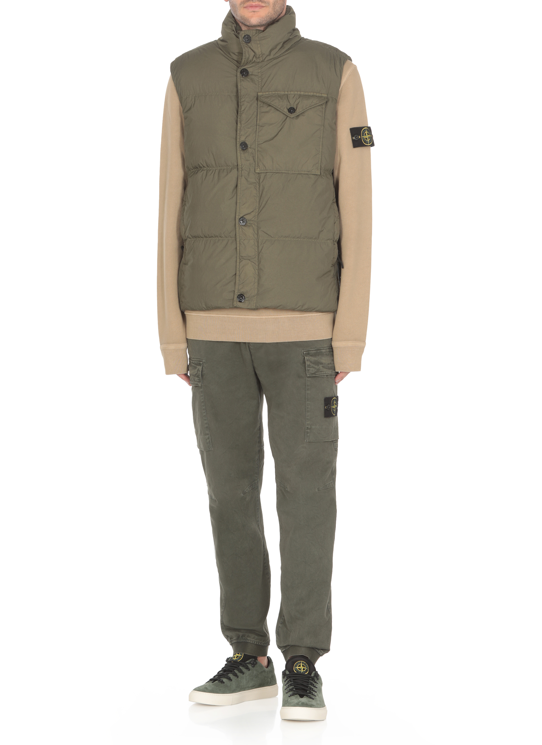 Stone Island Jackets Green MO8115G0223V0059 (STONE ISLAND / ベスト ) | STONE ISLAND (ストーンアイランド)(2)