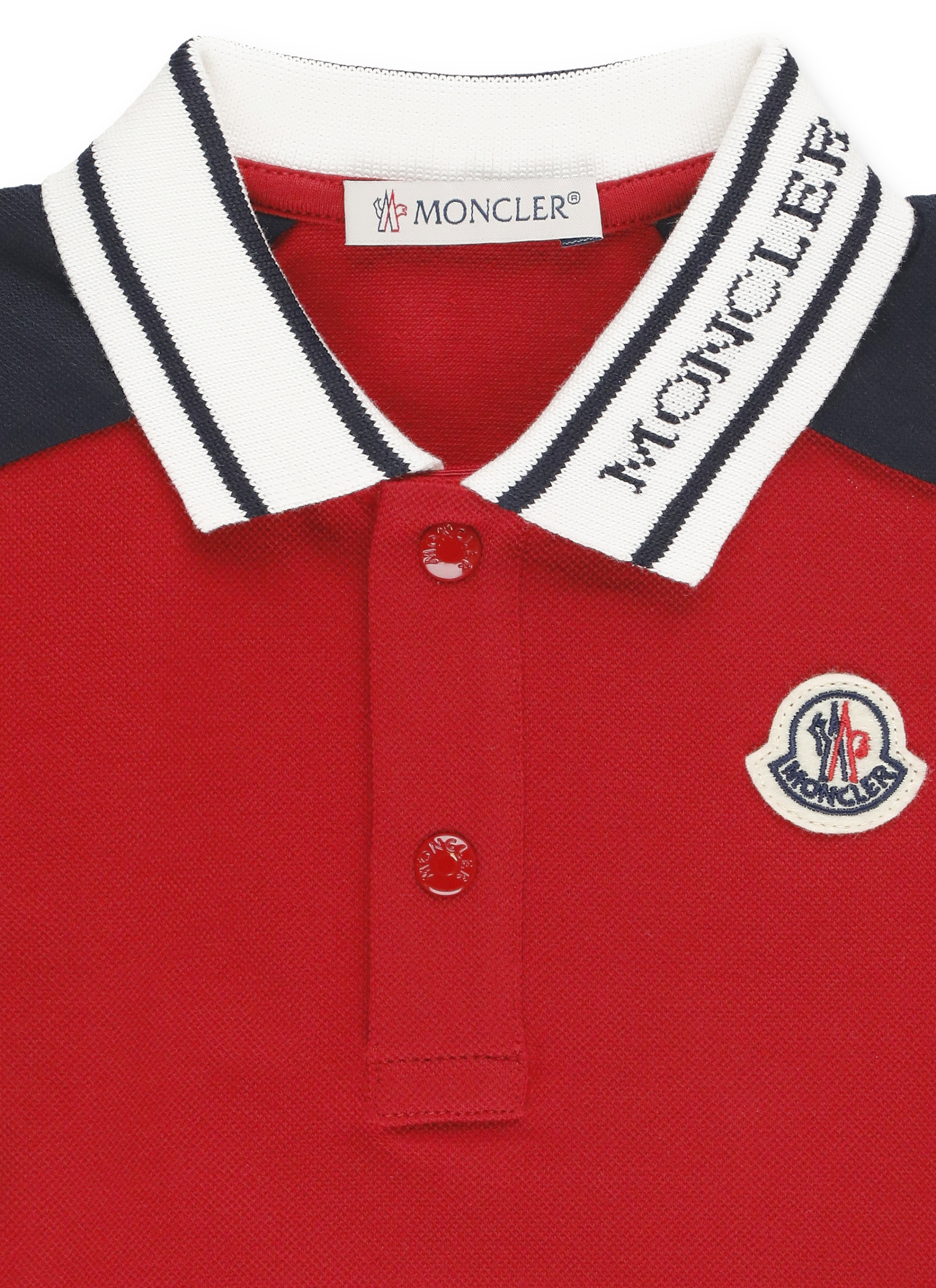 MONCLER KIDS T-shirts and Polos Red 9518B00002B89AL2455 (Moncler / ポロシャツ ) | Moncler (モンクレール)(2)
