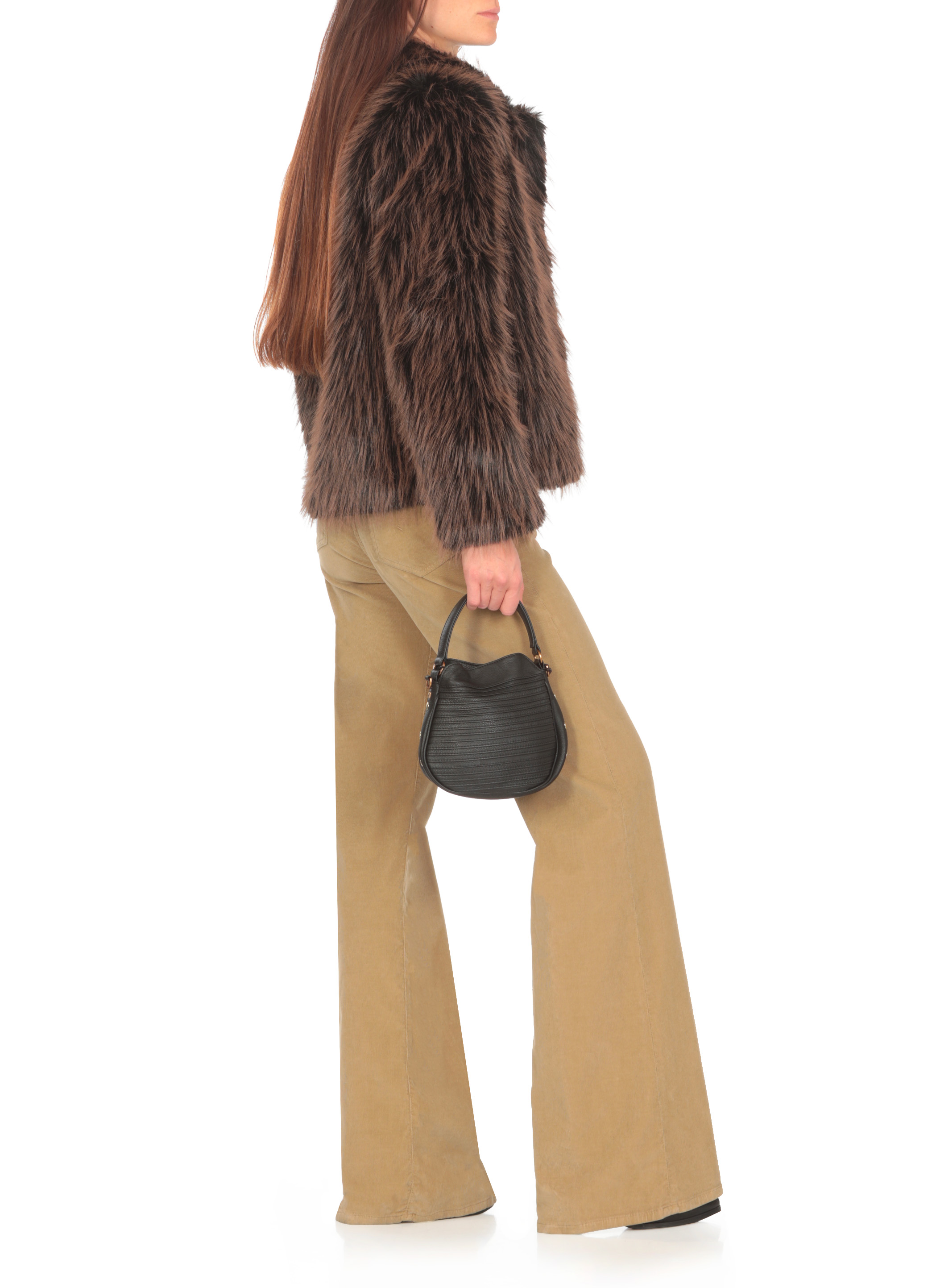 VALENTINI 1972 Coats Brown E2128ECOFOXCOCOA (VALENTINI 1972 / レザー&ファージャケット・コート ) | VALENTINI 1972 (ヴァレンティーニ 1972)(1)