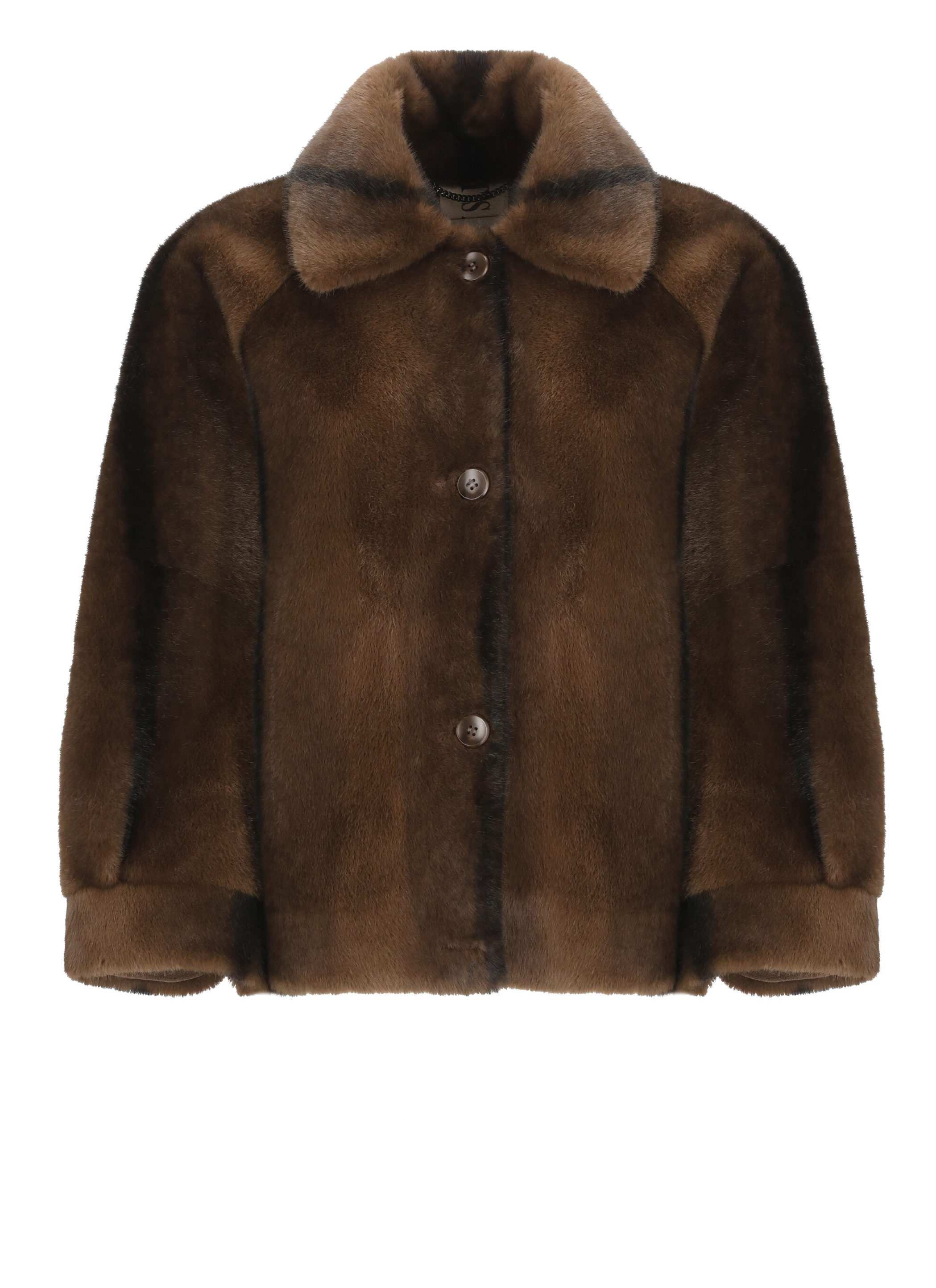 VALENTINI 1972 Coats Brown E2118ECOMINKDORSATOMOCA (VALENTINI 1972 / レザー&ファージャケット・コート ) | VALENTINI 1972 (ヴァレンティーニ 1972)