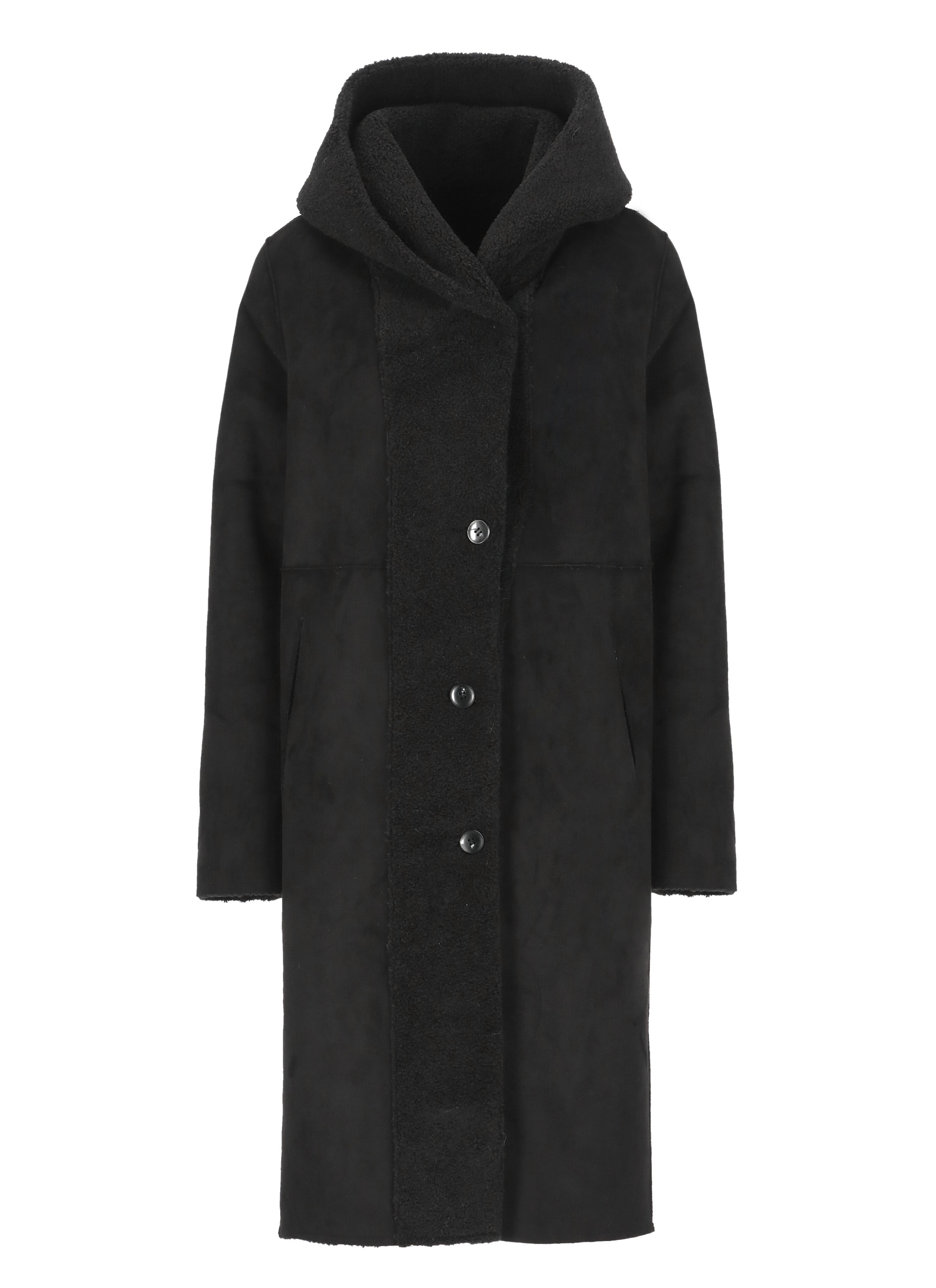 VALENTINI 1972 Coats Black E2135ECOMONTONECURLYBLK (VALENTINI 1972 / コート ) | VALENTINI 1972 (ヴァレンティーニ 1972)