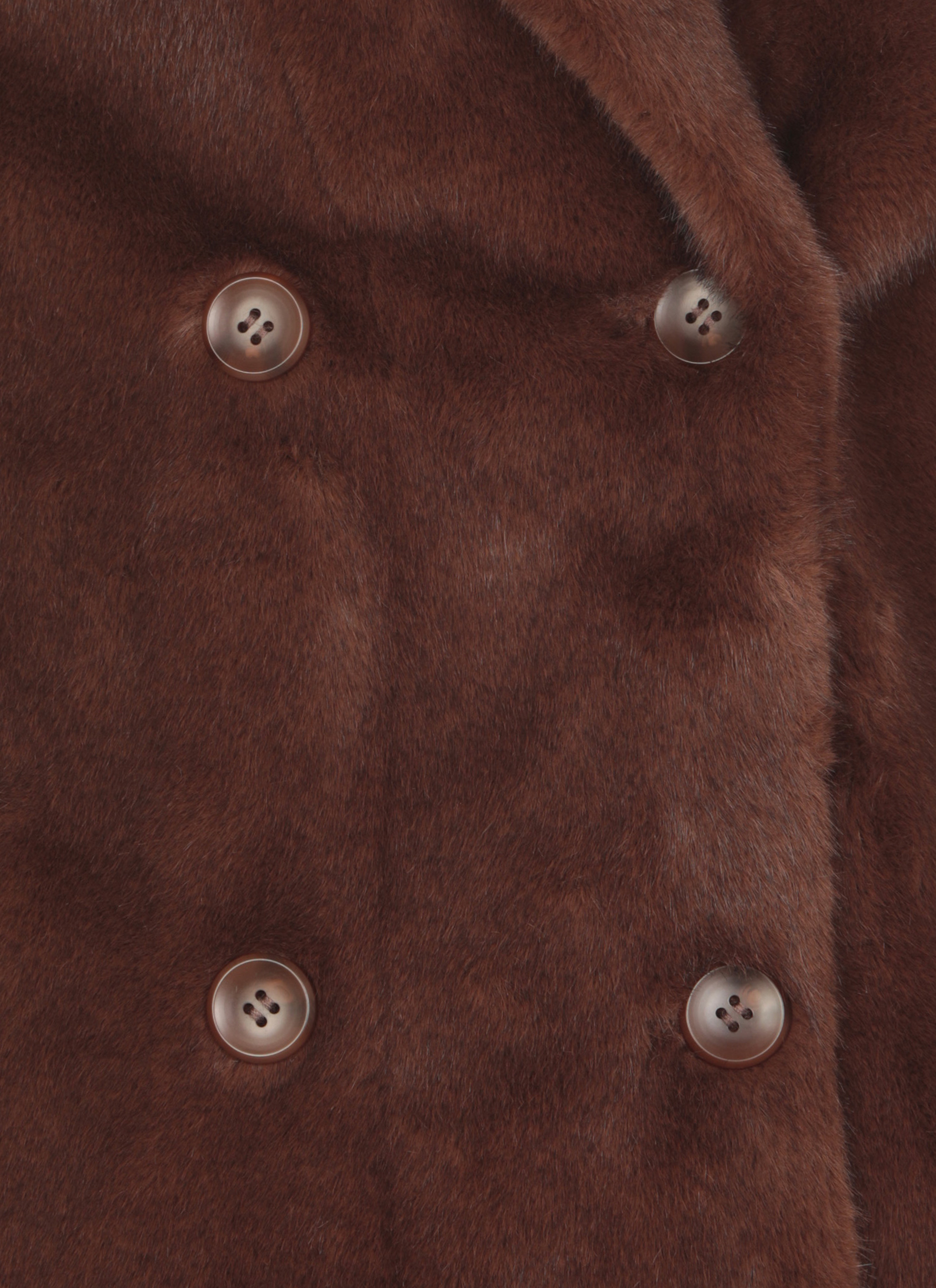 VALENTINI 1972 Coats Brown E2107ECOMINKCOCOA (VALENTINI 1972 / レザー&ファージャケット・コート ) | VALENTINI 1972 (ヴァレンティーニ 1972)(4)