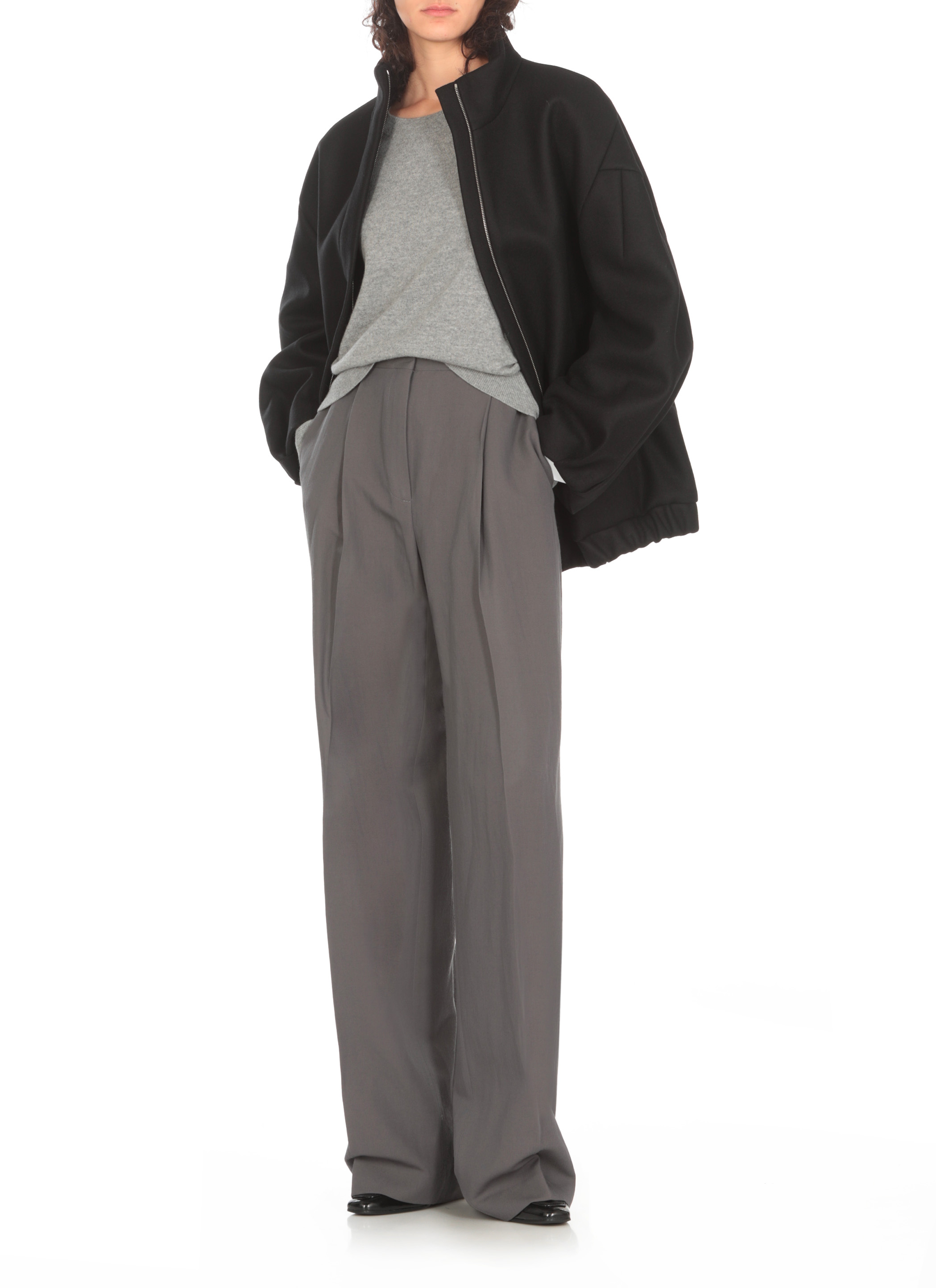 Dries Van Noten Sweaters Grey 0112129704802 (Dries Van Noten / ニット・セーター・カーディガン ) | Dries Van Noten (ドリスヴァンノッテン)(1)