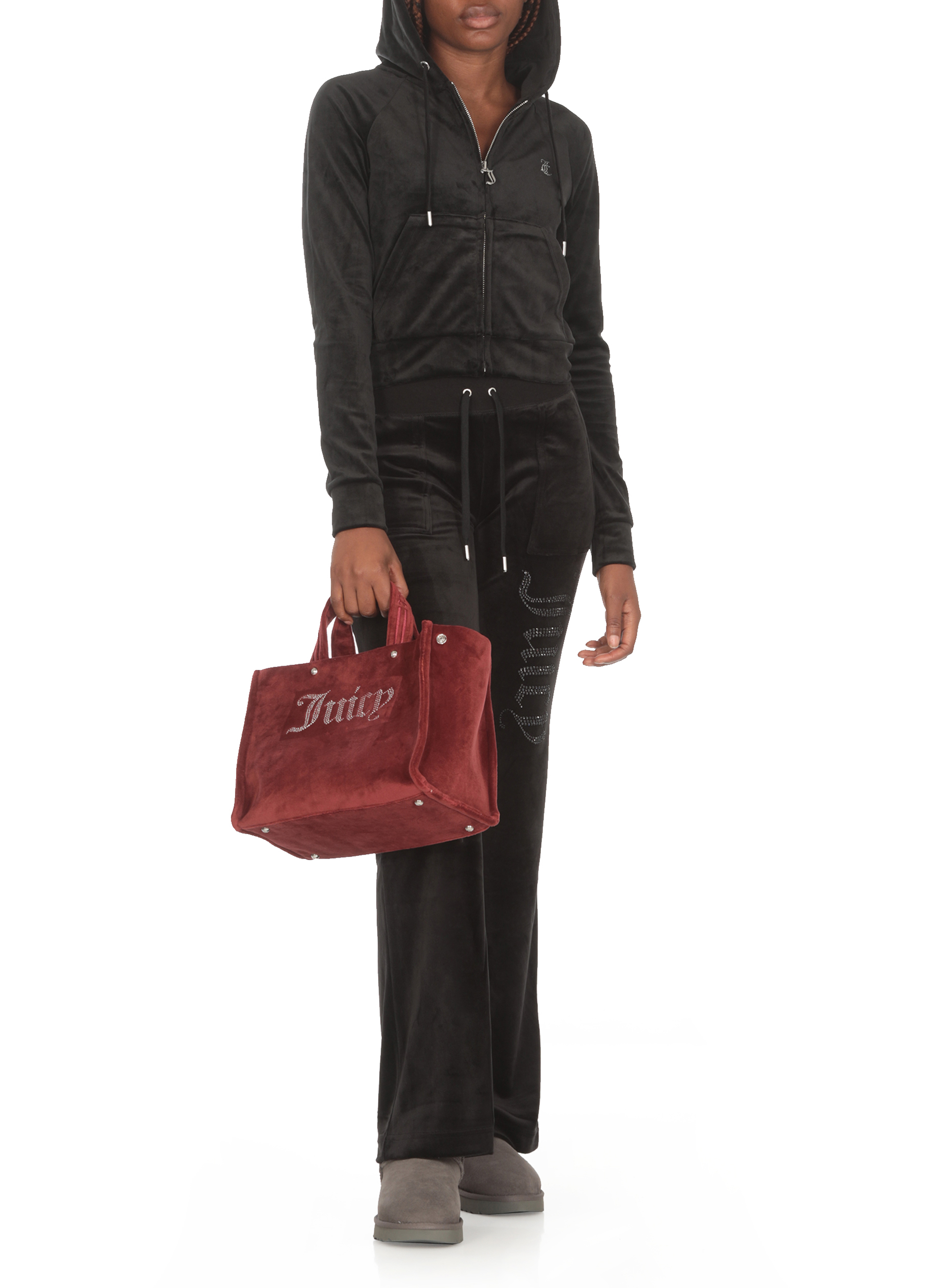 Juicy Couture Trousers Black VIJB80412WPFJ00 (Juicy Couture / パンツ ) | Juicy Couture (ジューシー クチュール)(1)