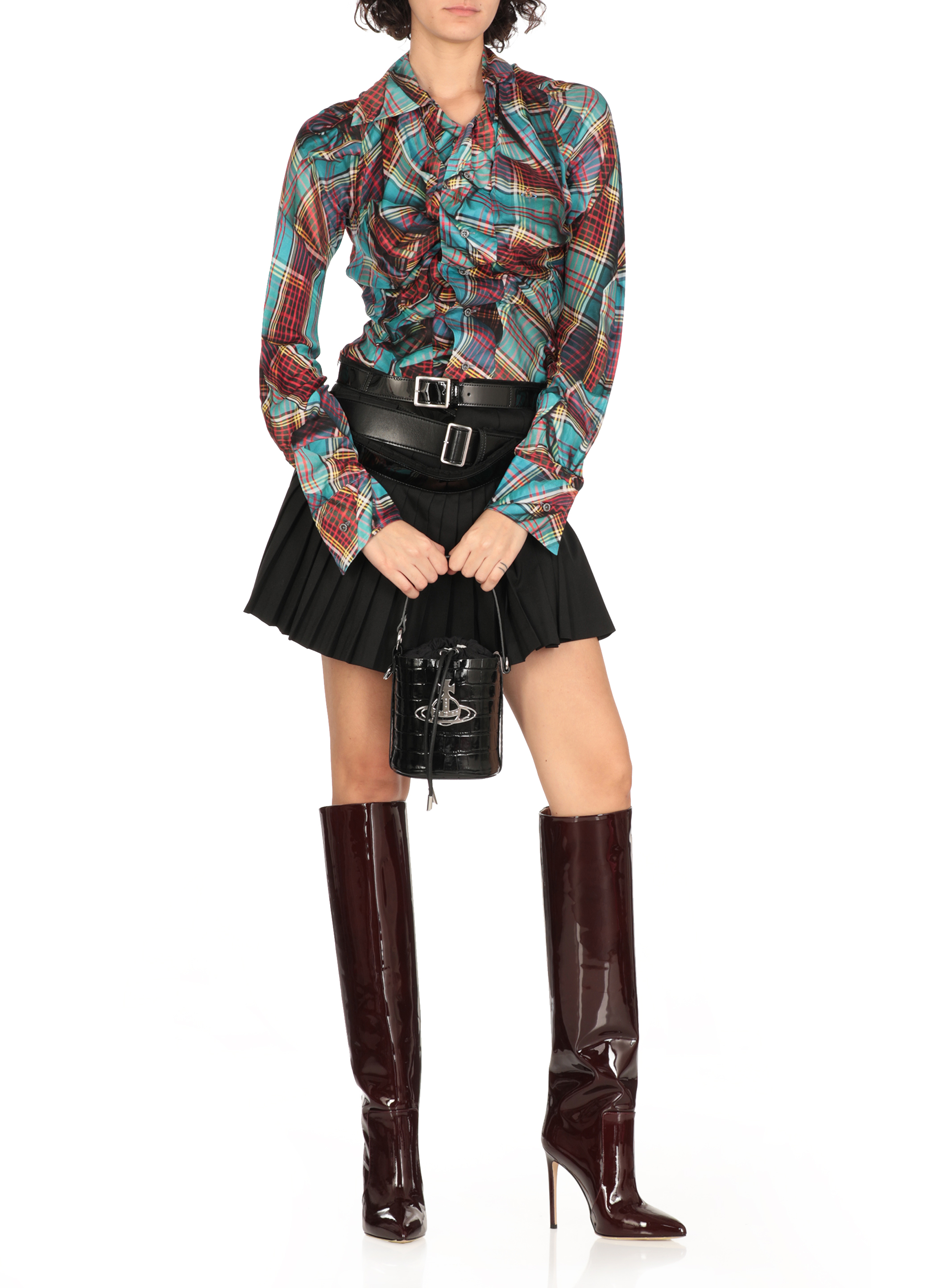 Vivienne Westwood Bags.. Black 4C030005WL003IN401 (Vivienne Westwood / ハンドバッグ・ショルダーバッグ ) | Vivienne Westwood (ヴィヴィアン・ウェストウッド)(1)