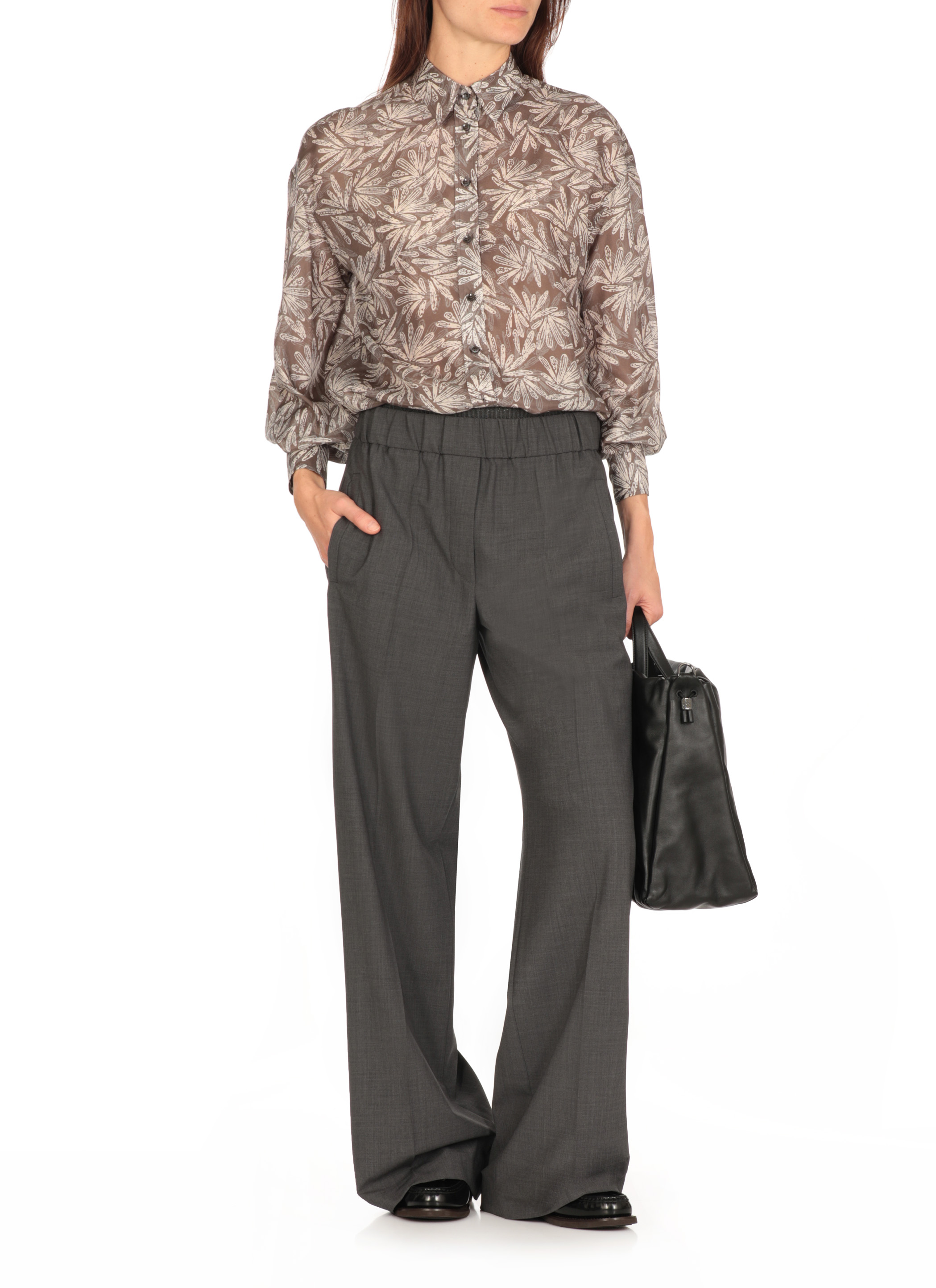 Brunello Cucinelli Trousers Grey M0W07P8776C4078 (Brunello Cucinelli / パンツ ) | Brunello Cucinelli (ブルネロ・クチネリ)(1)