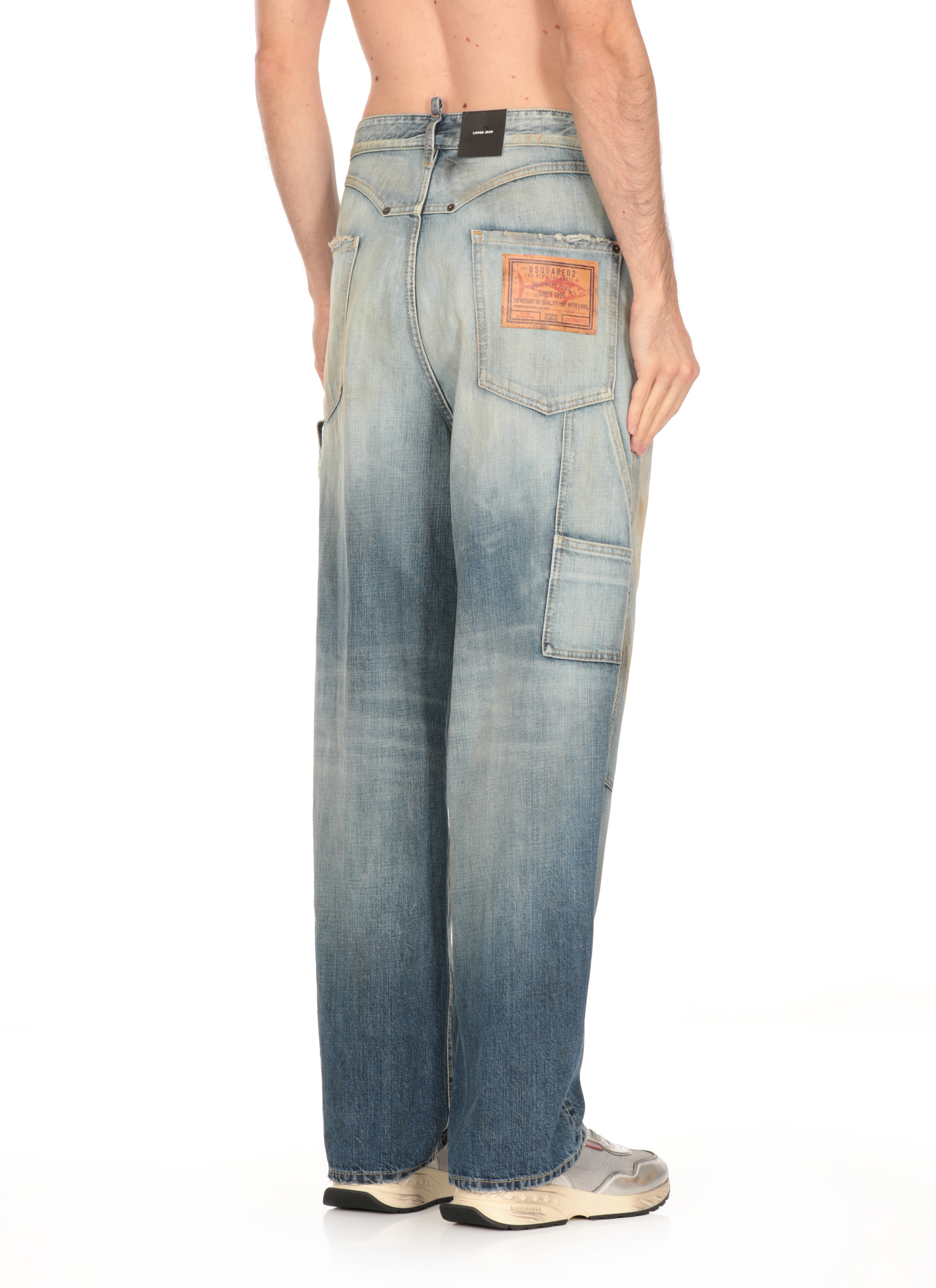 Dsquared2 Jeans Blue S74LB1667S30309470 (Dsquared2 / ジーンズ ) | Dsquared2 (ディースクエアード)(3)