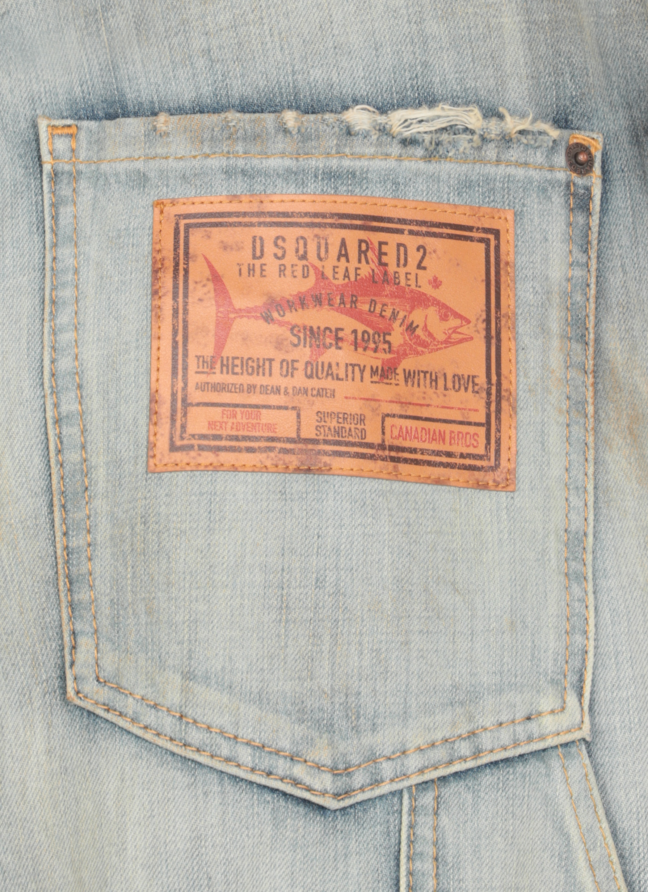 Dsquared2 Jeans Blue S74LB1667S30309470 (Dsquared2 / ジーンズ ) | Dsquared2 (ディースクエアード)(4)