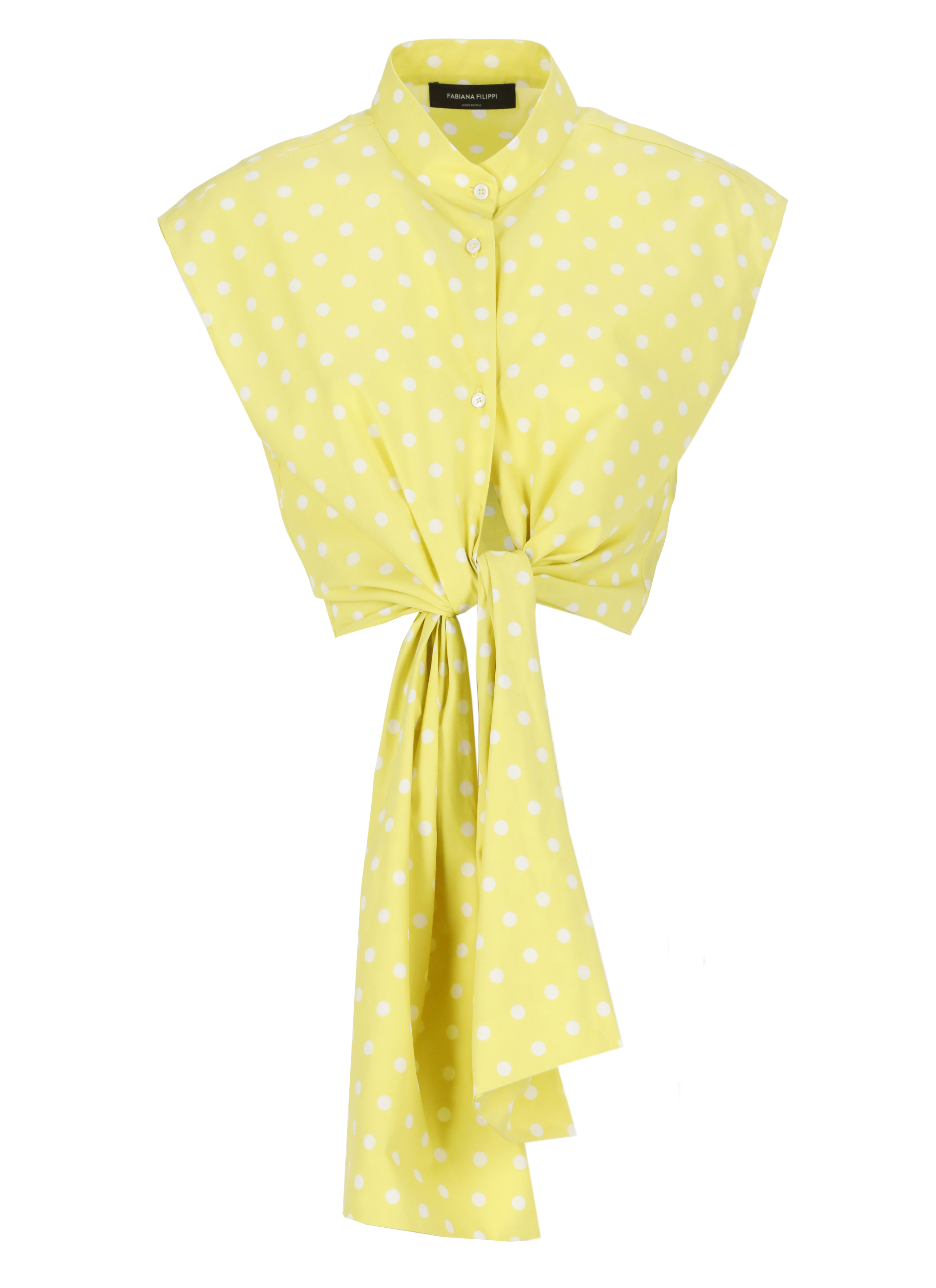 FABIANA FILIPPI 売れ筋商品|||ファビアナ フィリッピ Tシャツ トップス レディース Tops Yellow Fabiana Filippi Top Yellow (FABIANA FILIPPI/シャツ・ブラウス