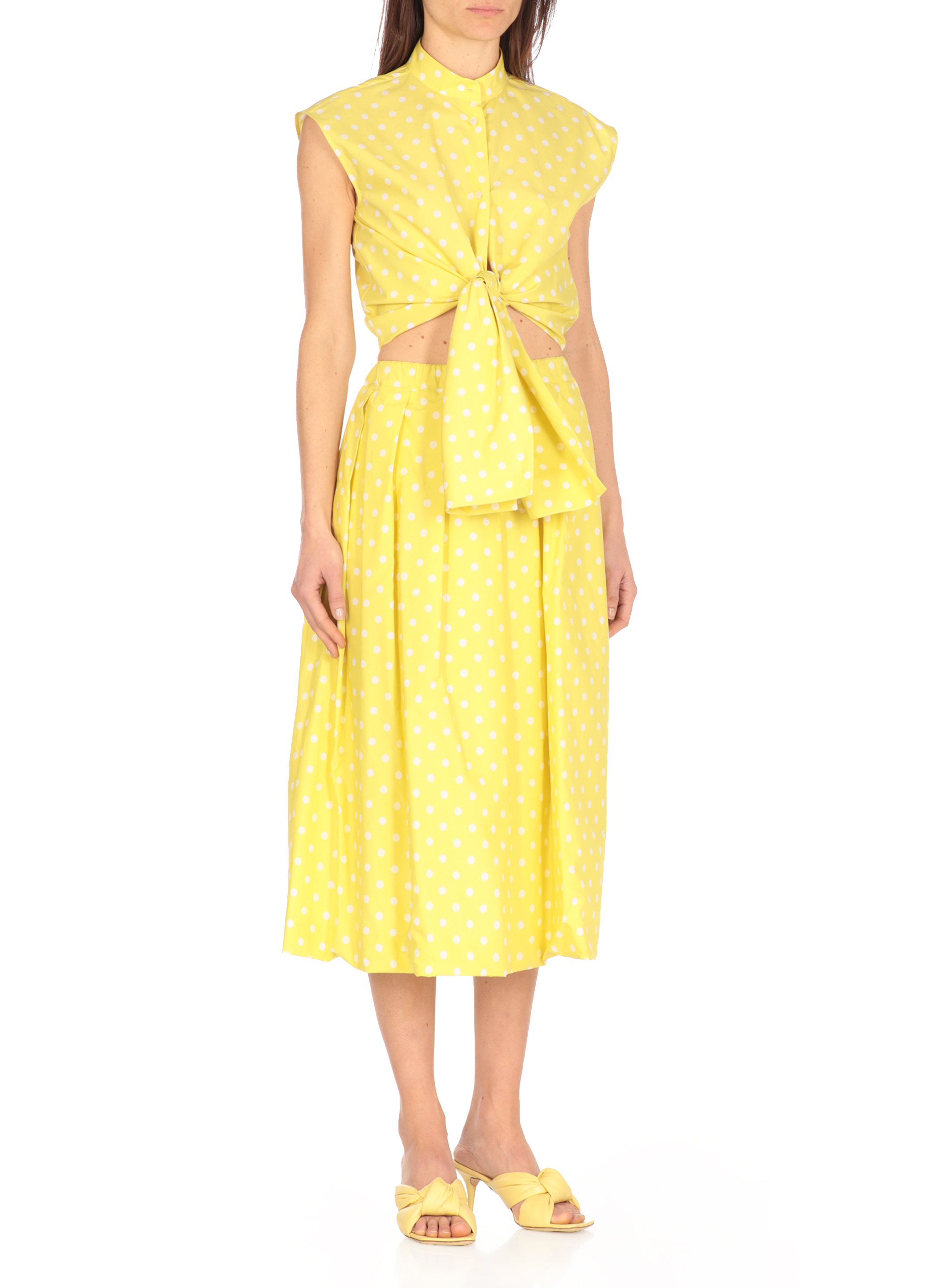 Fabiana Filippi Shirts Yellow CAD265F430D833780 (FABIANA FILIPPI / シャツ・ブラウス ) | FABIANA FILIPPI (ファビアナフィリッピ)(2)