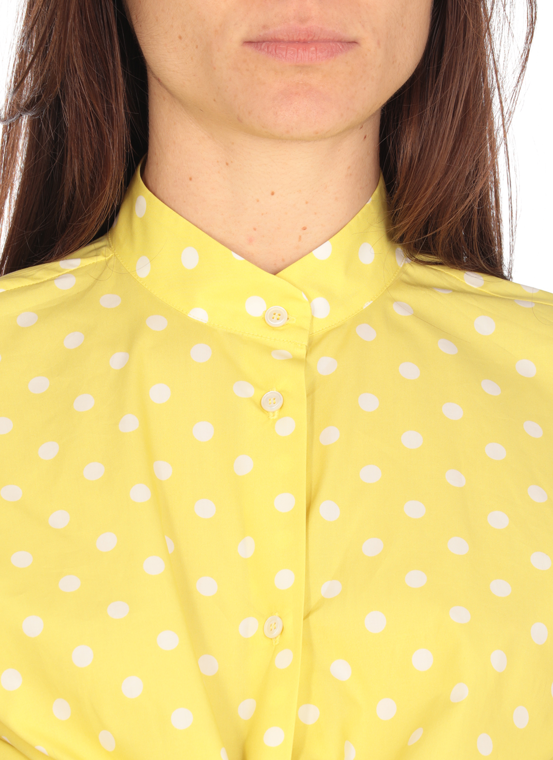 Fabiana Filippi Shirts Yellow CAD265F430D833780 (FABIANA FILIPPI / シャツ・ブラウス ) | FABIANA FILIPPI (ファビアナフィリッピ)(4)