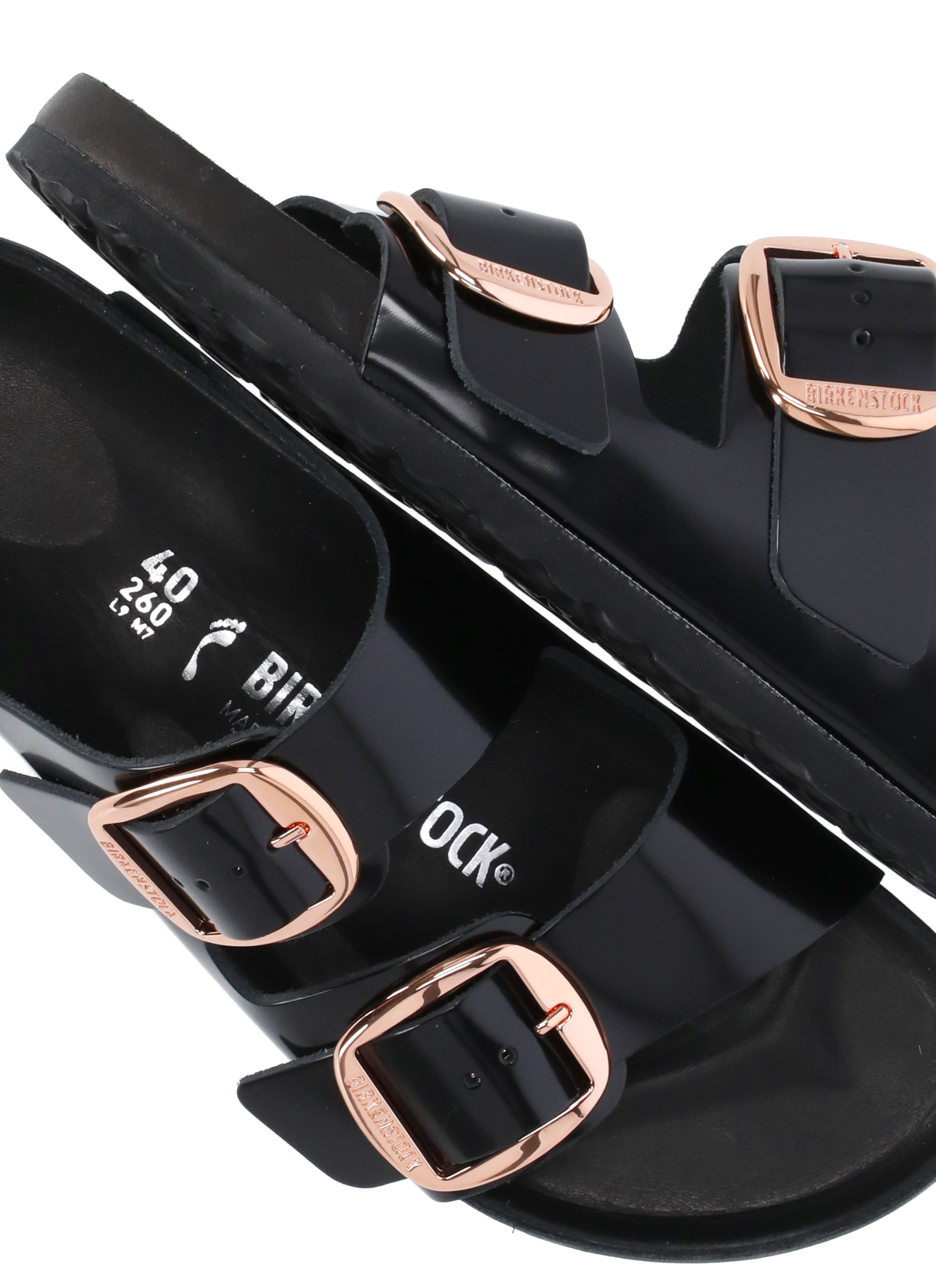 Birkenstock Sandals Black 1027840ARIZONABIGBUCKLEEXQSHINEBL (BIRKENSTOCK / サンダル ) | BIRKENSTOCK (ビルケンシュトック)(5)