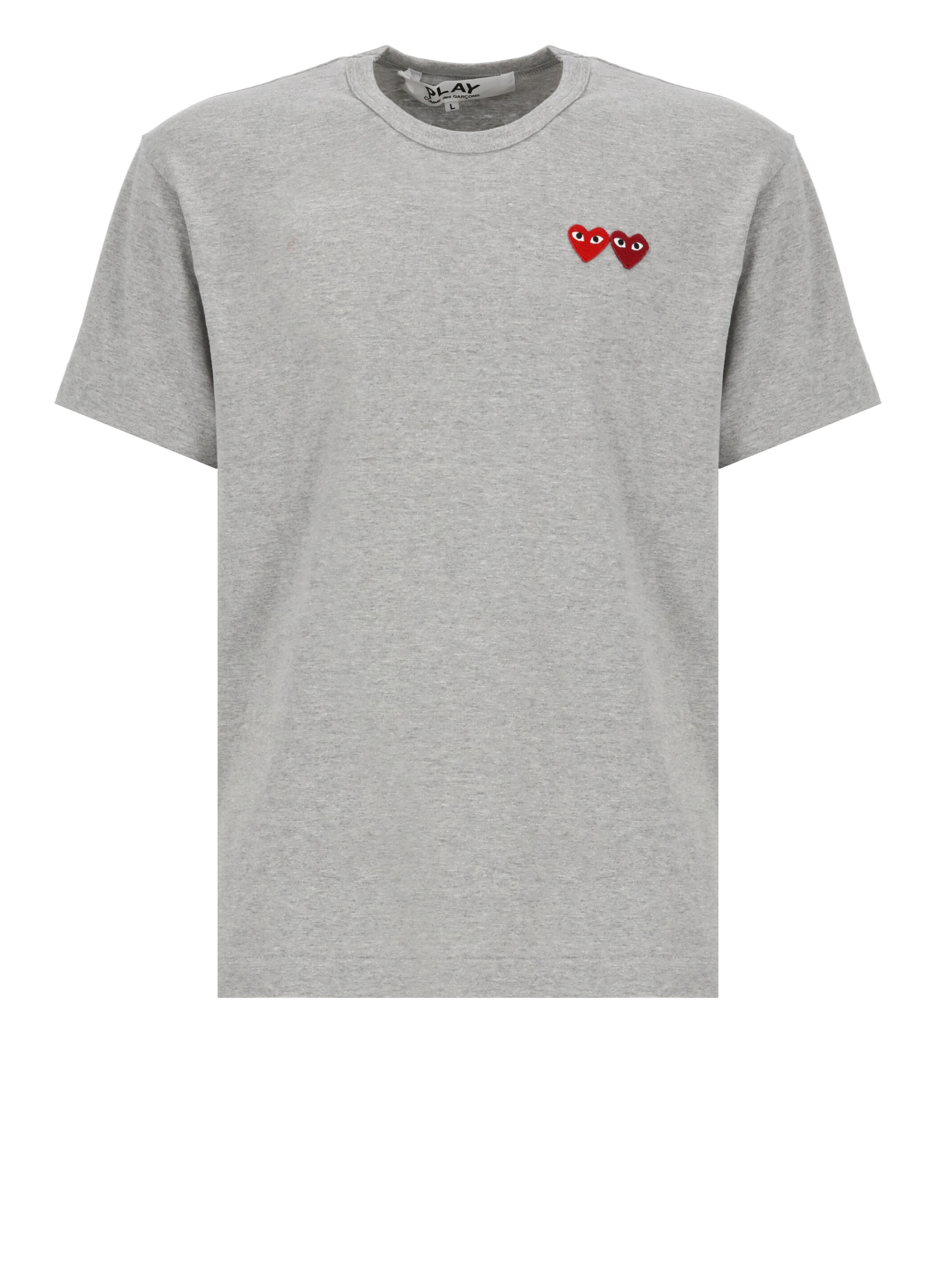 COMME DES GARCONS PLAY T-shirts and Polos Grey AXT2263 (PLAY Comme Des Garçons / Tシャツ・カットソー ) | PLAY Comme Des Garçons (プレイ コムデギャルソン)