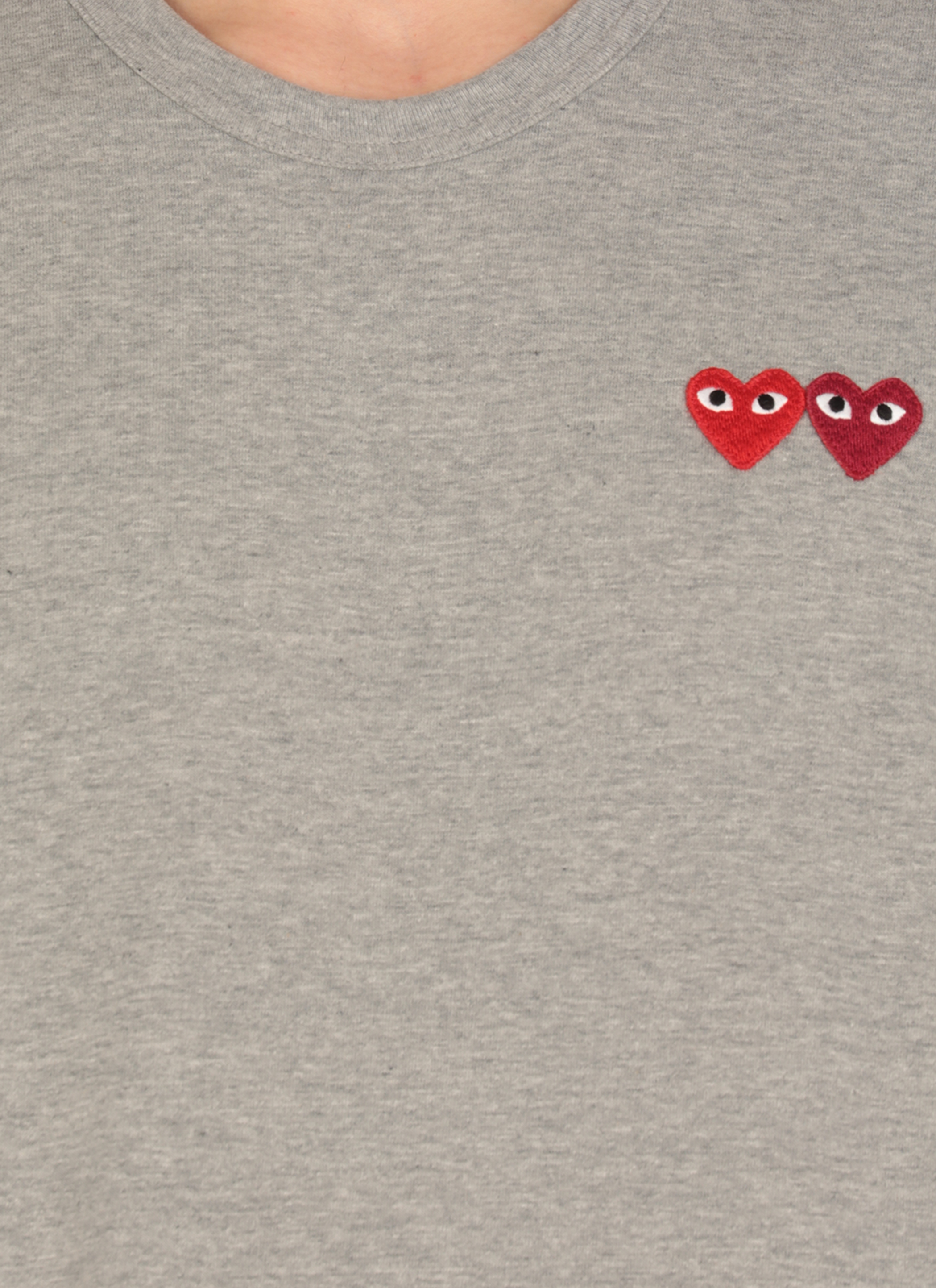 COMME DES GARCONS PLAY T-shirts and Polos Grey AXT2263 (PLAY Comme Des Garçons / Tシャツ・カットソー ) | PLAY Comme Des Garçons (プレイ コムデギャルソン)(4)