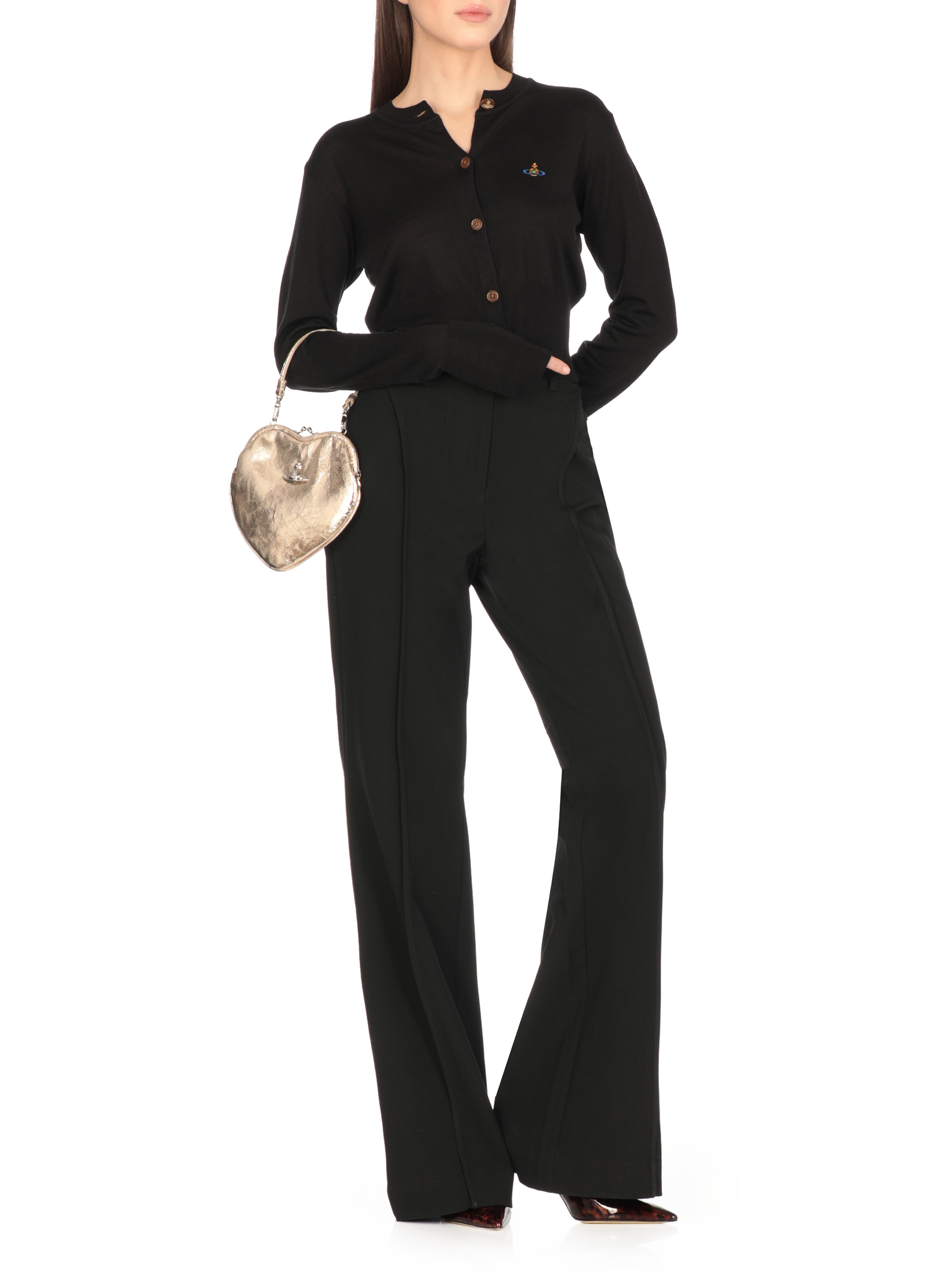 Vivienne Westwood Bags.. Golden 4B01000CWL00ACR401 (Vivienne Westwood / ハンドバッグ・ショルダーバッグ ) | Vivienne Westwood (ヴィヴィアン・ウェストウッド)(1)