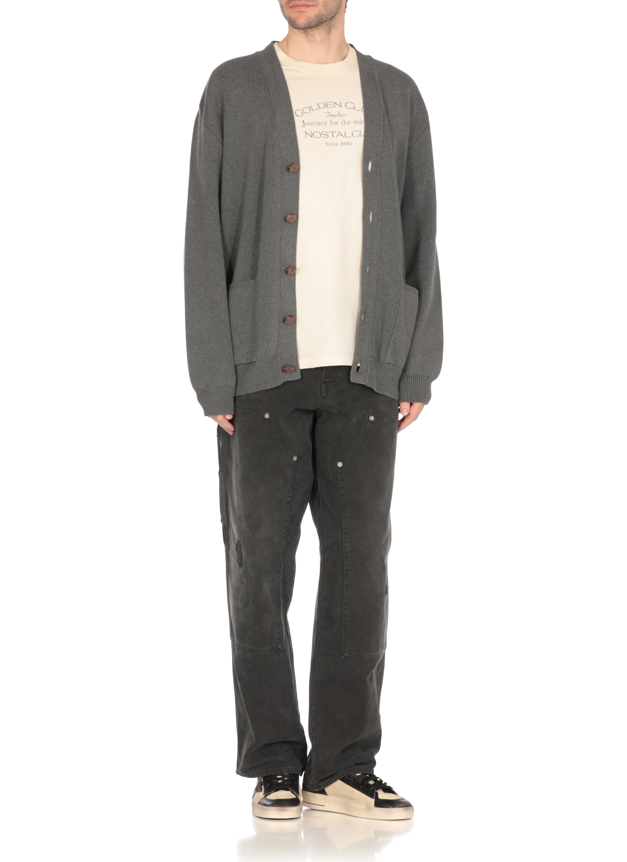 Golden Goose Sweaters Grey GMP00946P00066260304GOLDEN (Golden Goose / ニット・セーター・カーディガン ) | Golden Goose (ゴールデングース)(4)