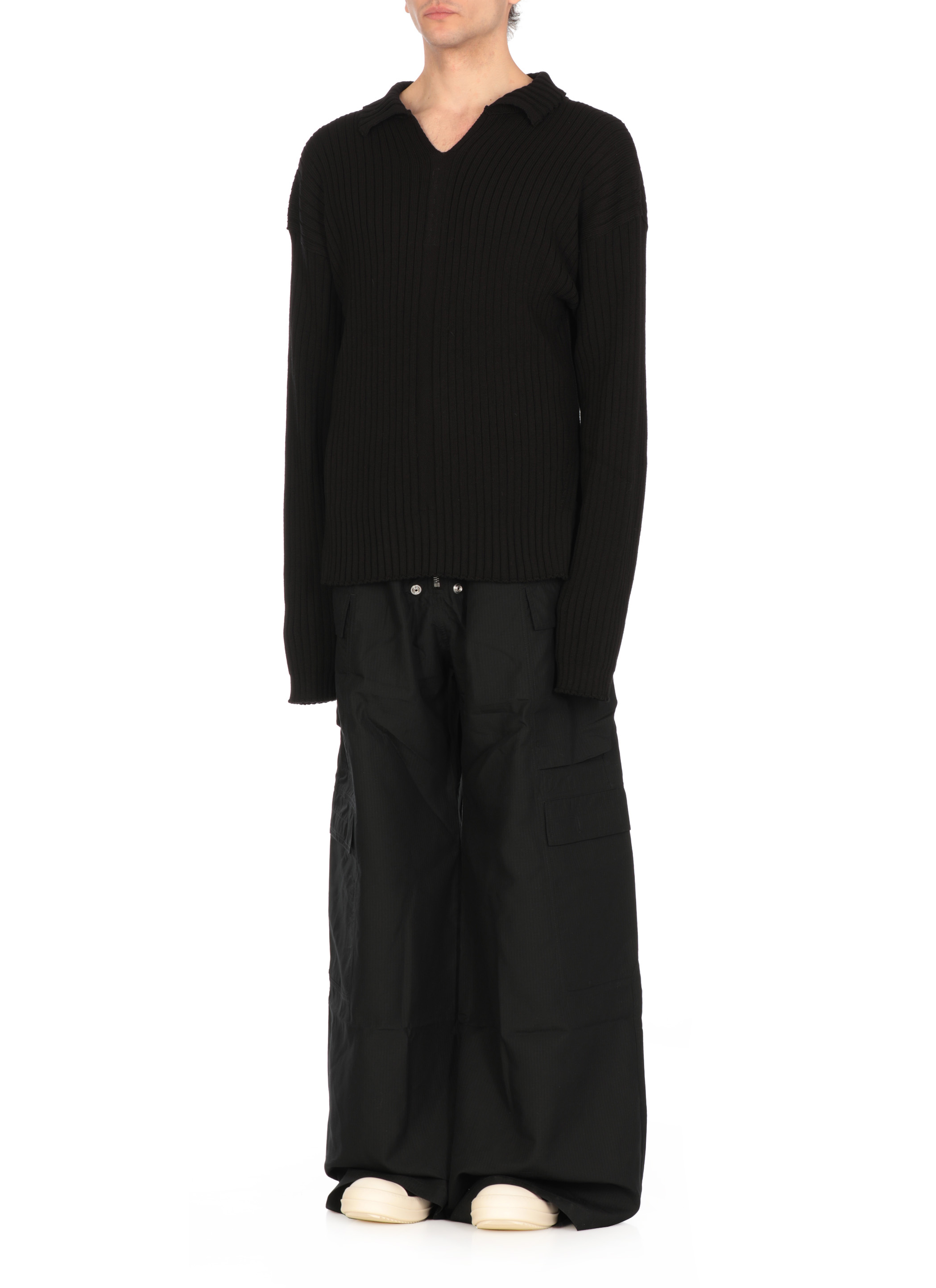 Rick Owens Sweaters Black RU01E5663KEC09 (Rick Owens / ニット・セーター・カーディガン ) | Rick Owens (リック オウエンス)(2)