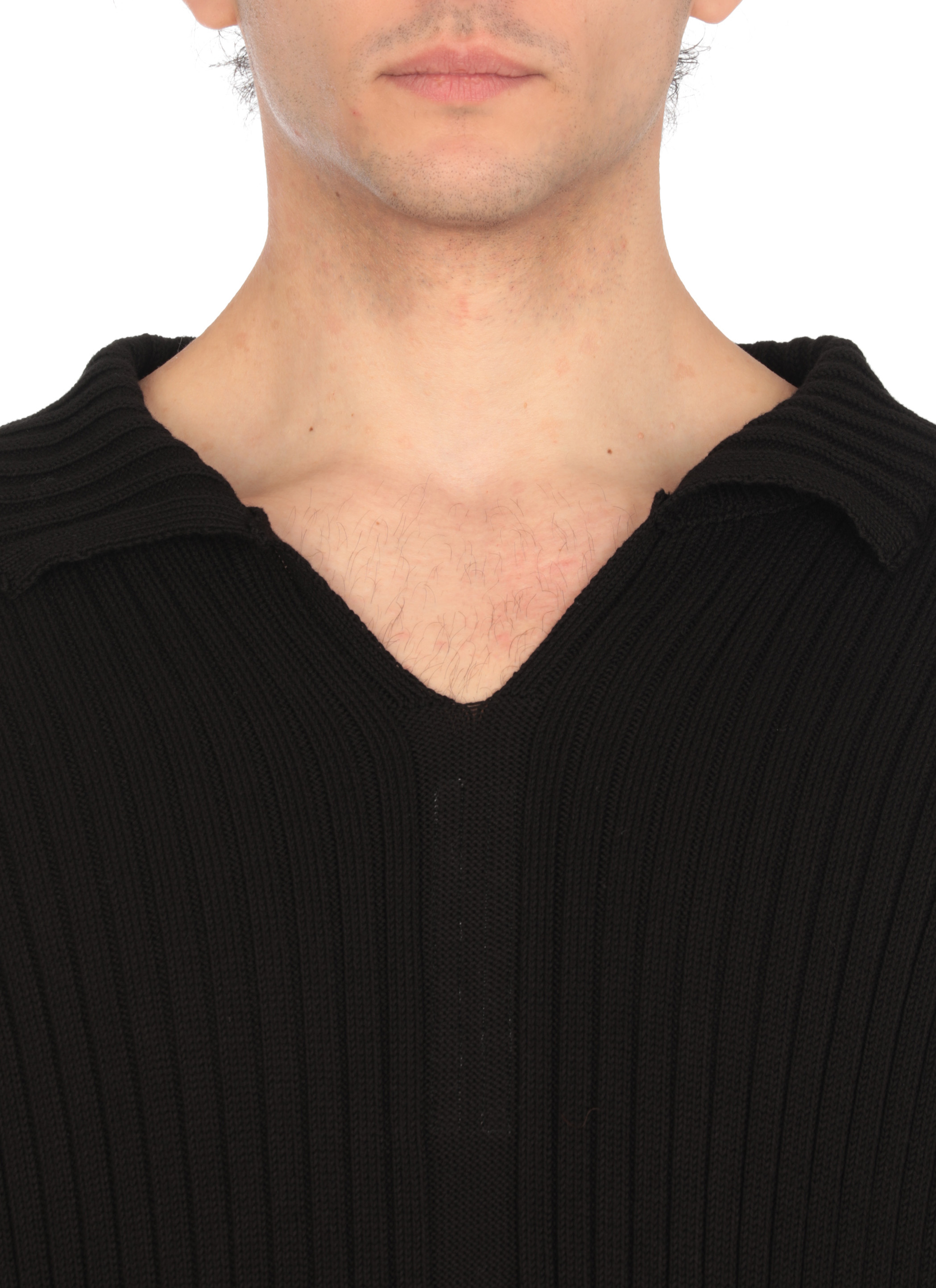Rick Owens Sweaters Black RU01E5663KEC09 (Rick Owens / ニット・セーター・カーディガン ) | Rick Owens (リック オウエンス)(4)