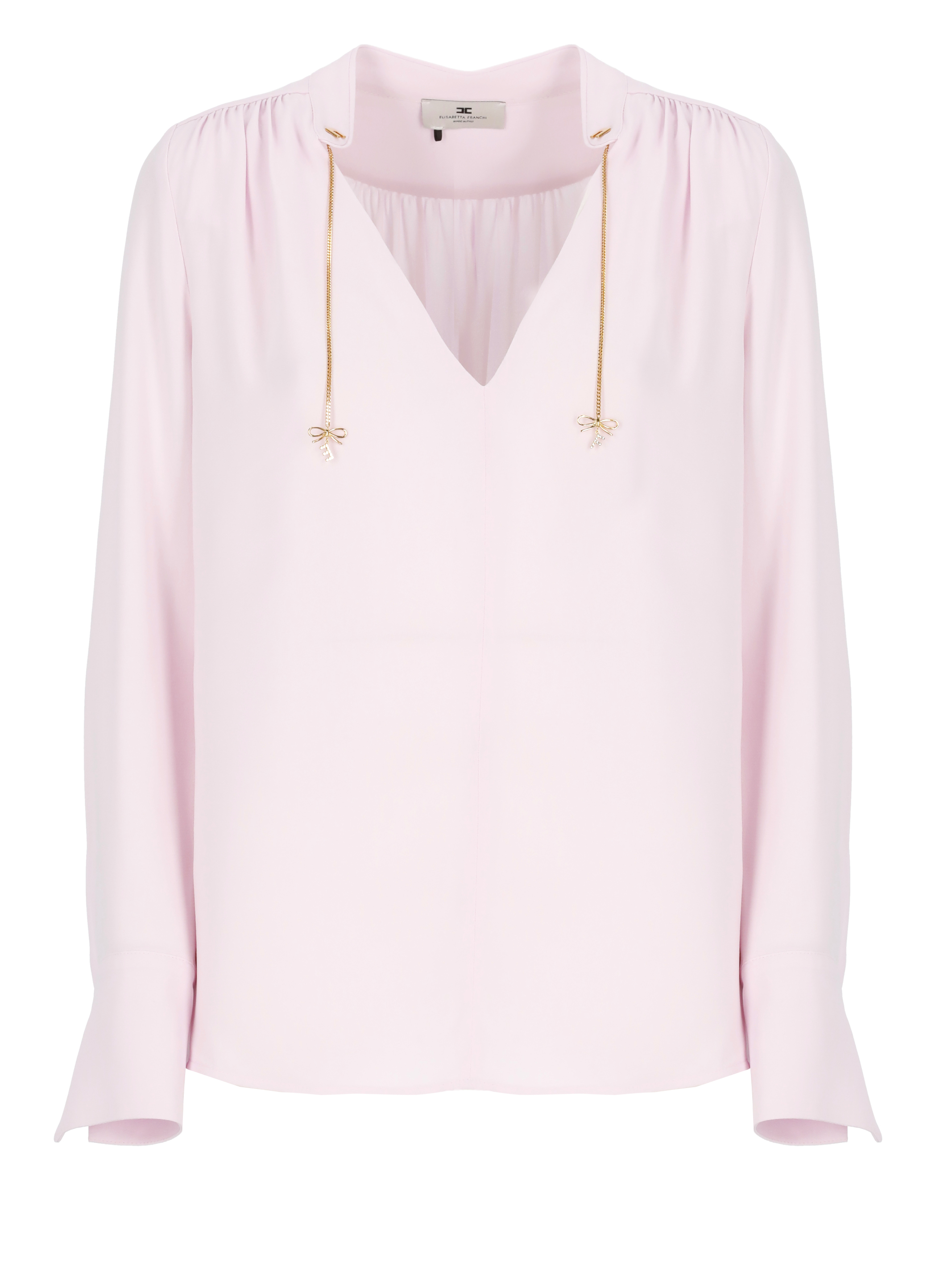 Elisabetta Franchi Shirts Pink CA08051E2544 (Elisabetta Franchi / シャツ・ブラウス ) | Elisabetta Franchi (エリザベッタ フランキ)