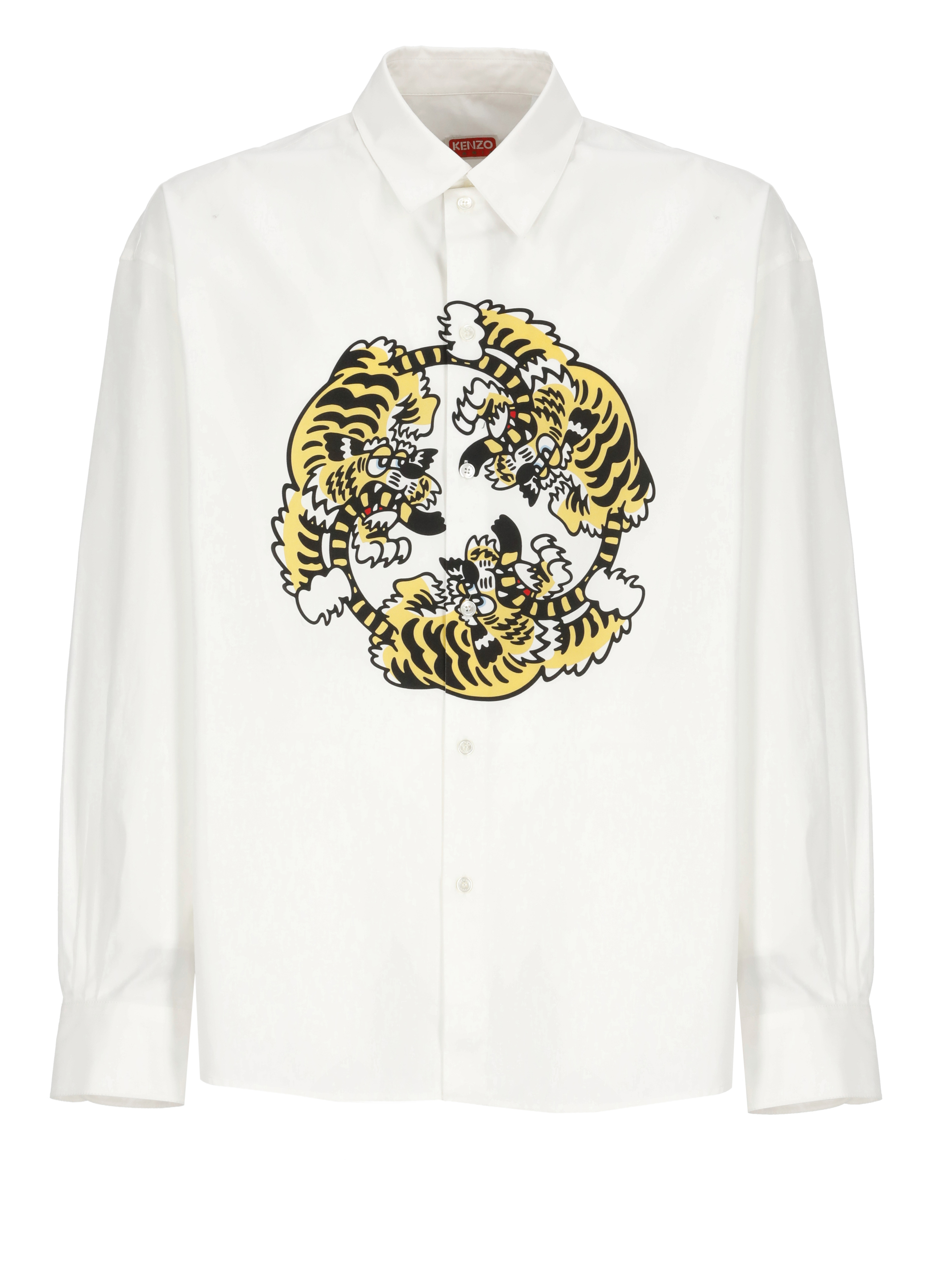 Kenzo Shirts White FF55CH4309P201 (KENZO / シャツ・ブラウス ) | KENZO (ケンゾー)