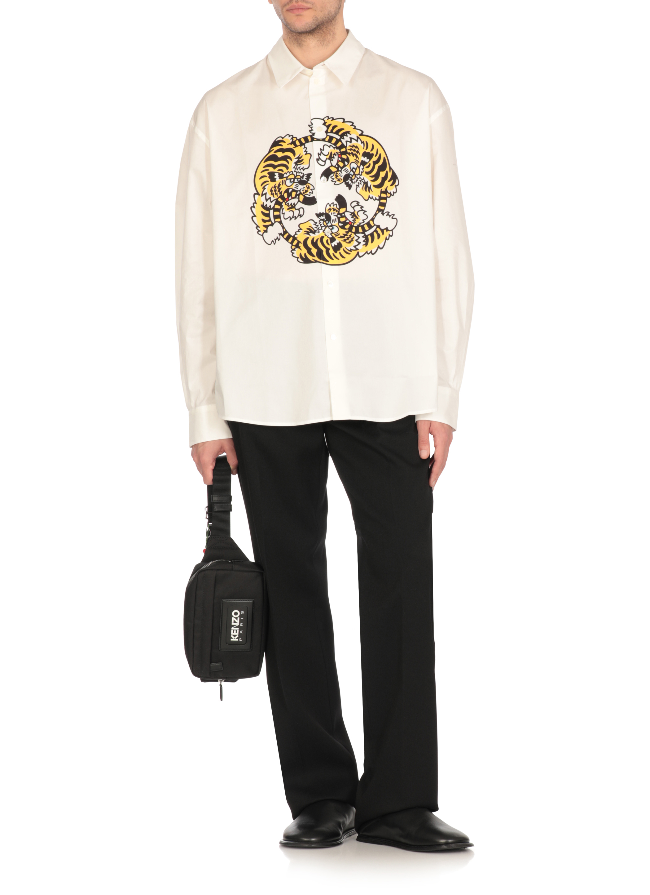 Kenzo Shirts White FF55CH4309P201 (KENZO / シャツ・ブラウス ) | KENZO (ケンゾー)(1)