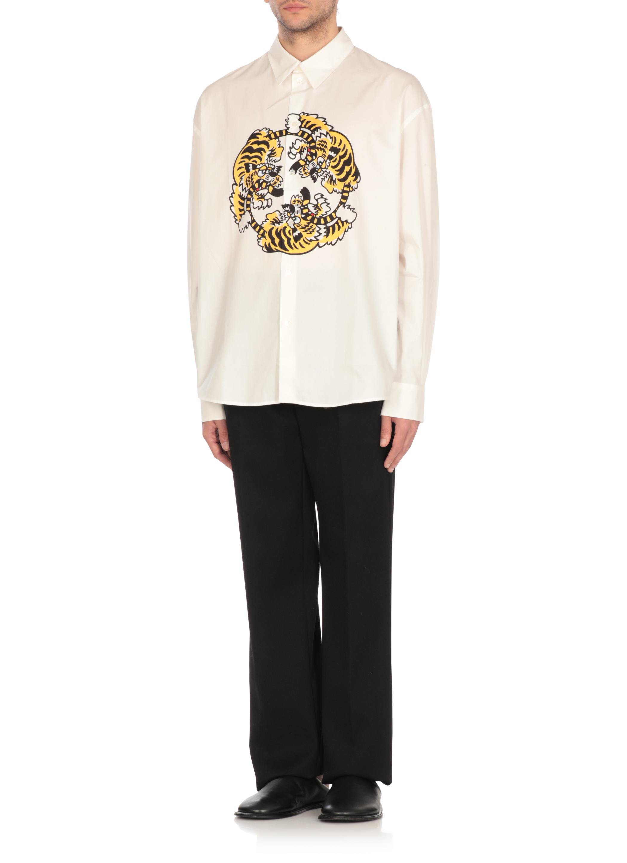 Kenzo Shirts White FF55CH4309P201 (KENZO / シャツ・ブラウス ) | KENZO (ケンゾー)(2)