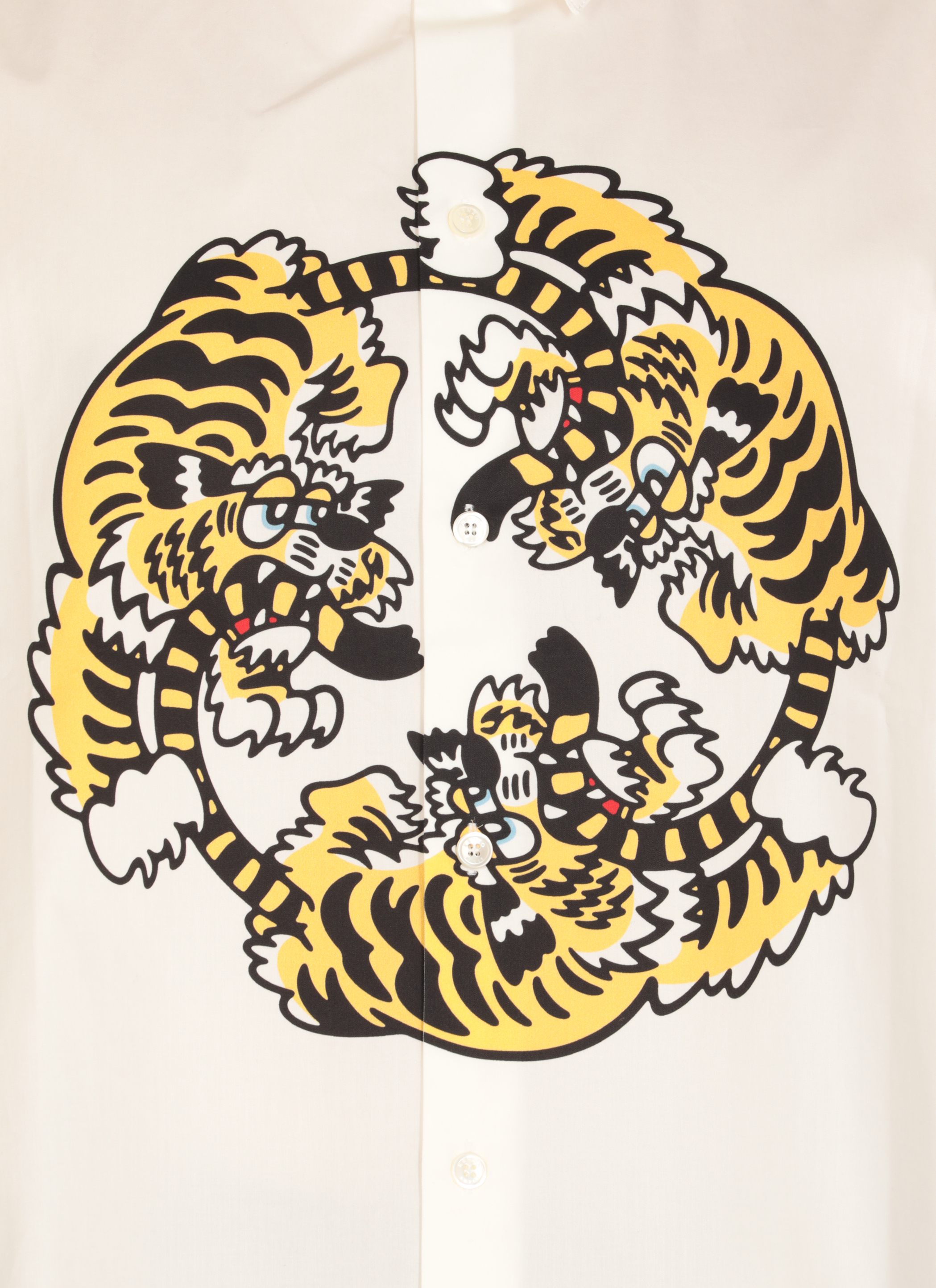 Kenzo Shirts White FF55CH4309P201 (KENZO / シャツ・ブラウス ) | KENZO (ケンゾー)(4)