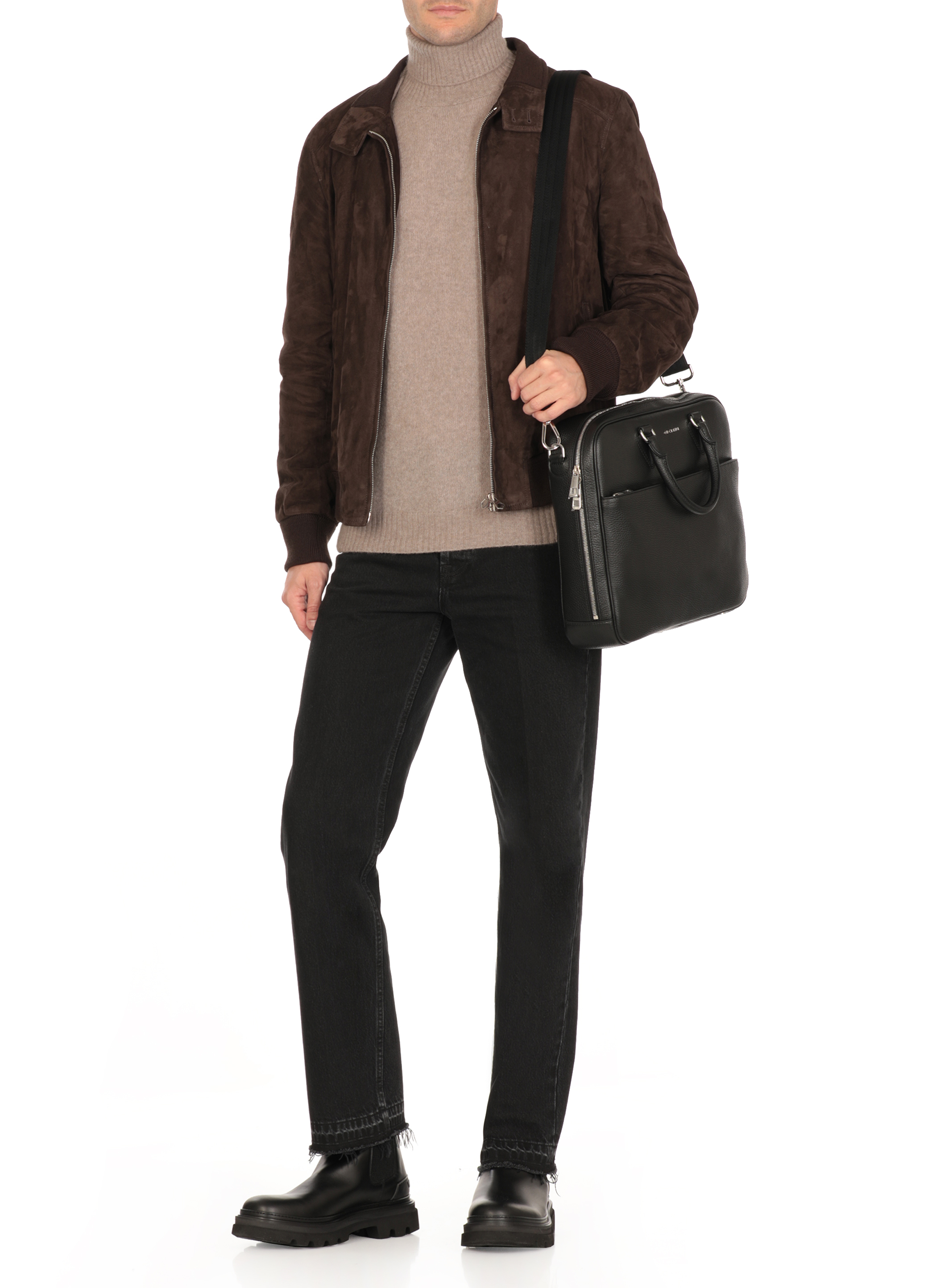 Orciani Bags.. Black P00736MICNERO (ORCIANI / ハンドバッグ・ショルダーバッグ ) | ORCIANI (オルチアーニ)(1)