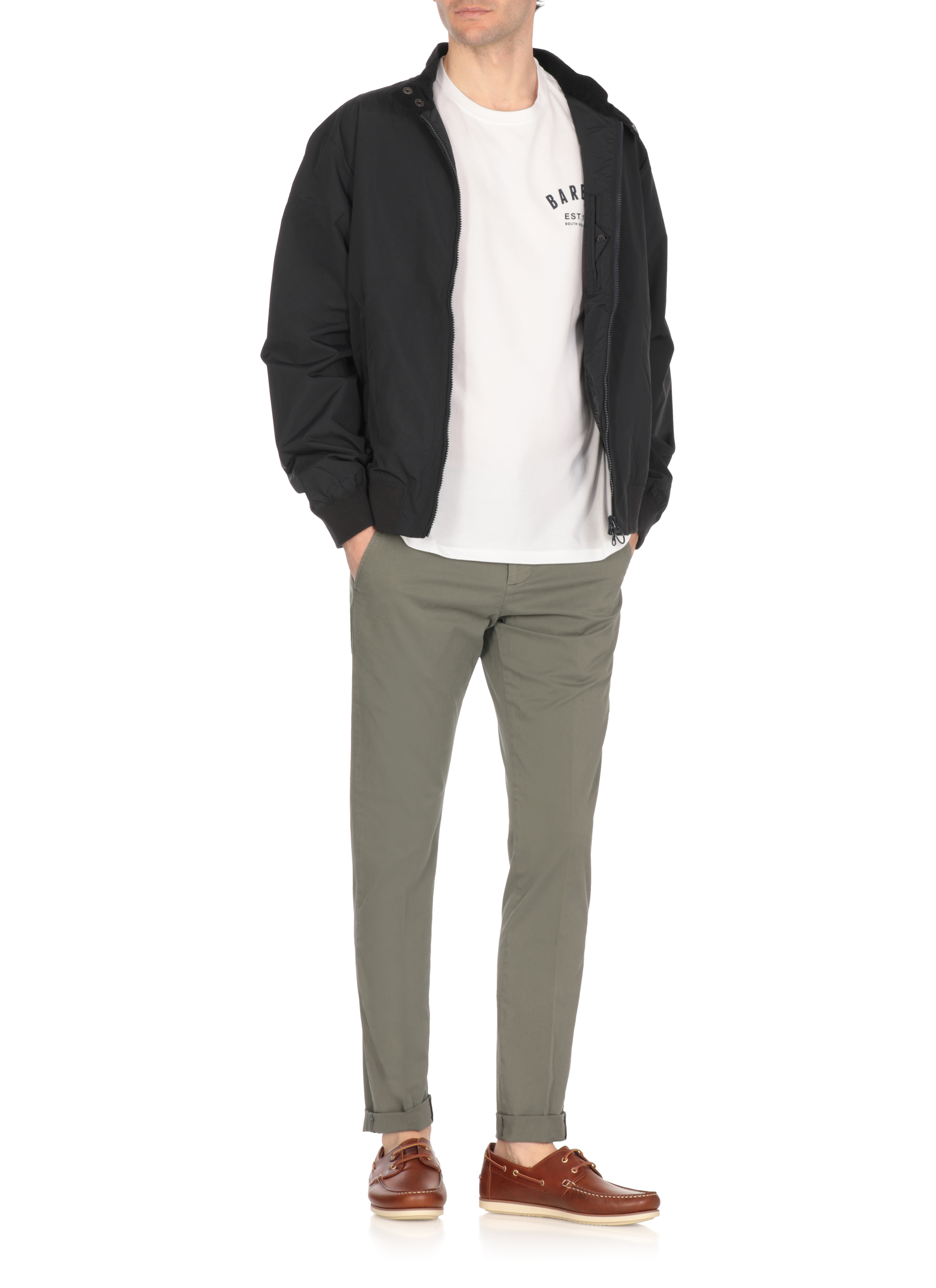 Barbour T-shirts and Polos White MTS0502MTSWH11 (Barbour / Tシャツ・カットソー ) | Barbour (バブアー)(1)