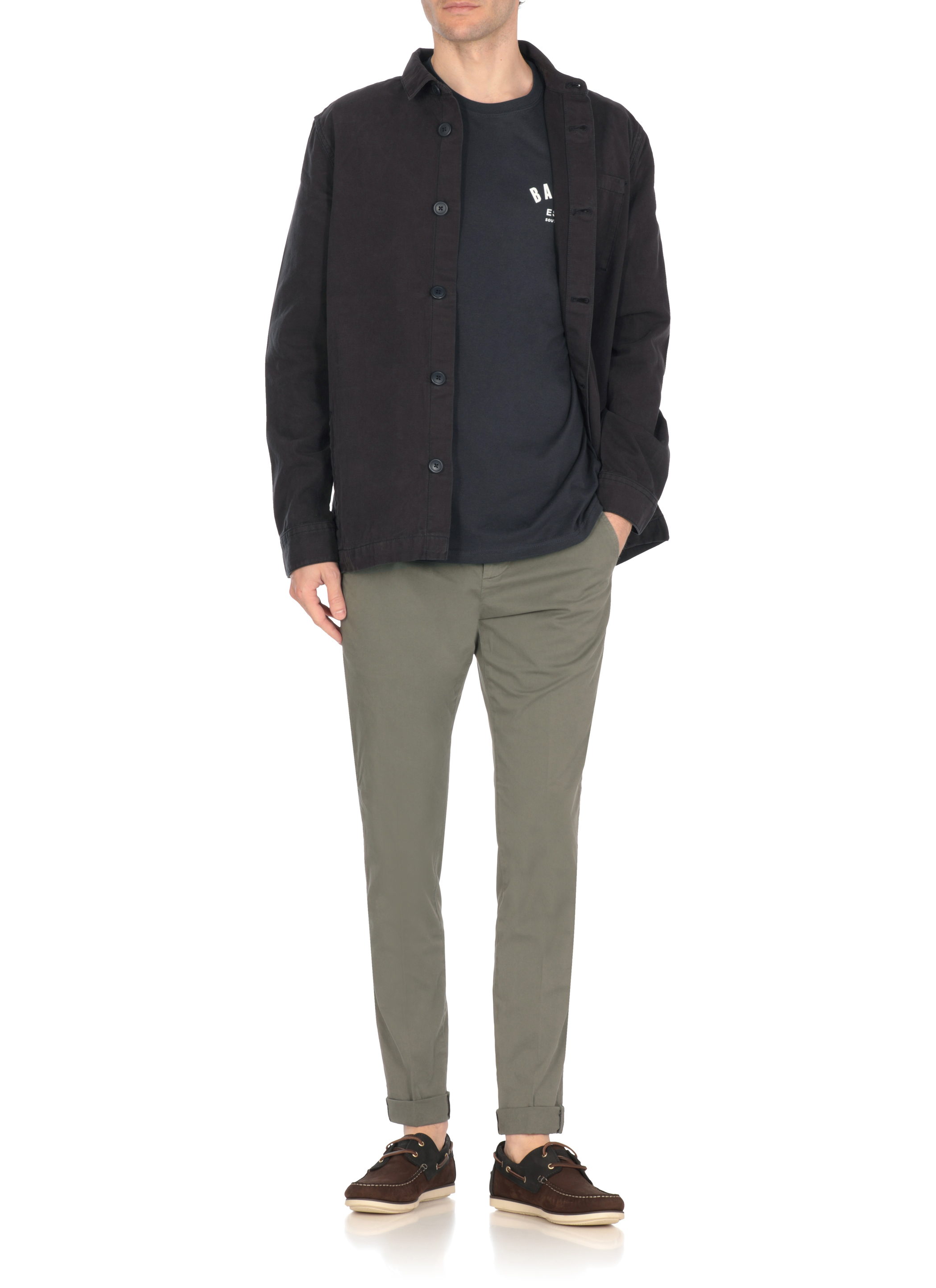 Barbour T-shirts and Polos Blue MTS0502MTSNY31 (Barbour / Tシャツ・カットソー ) | Barbour (バブアー)(1)
