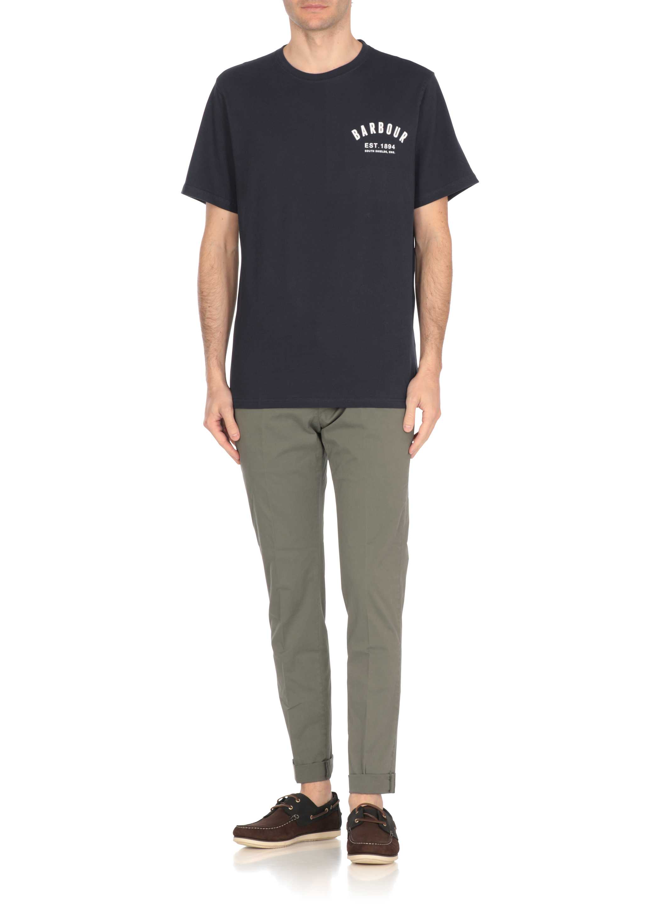 Barbour T-shirts and Polos Blue MTS0502MTSNY31 (Barbour / Tシャツ・カットソー ) | Barbour (バブアー)(2)
