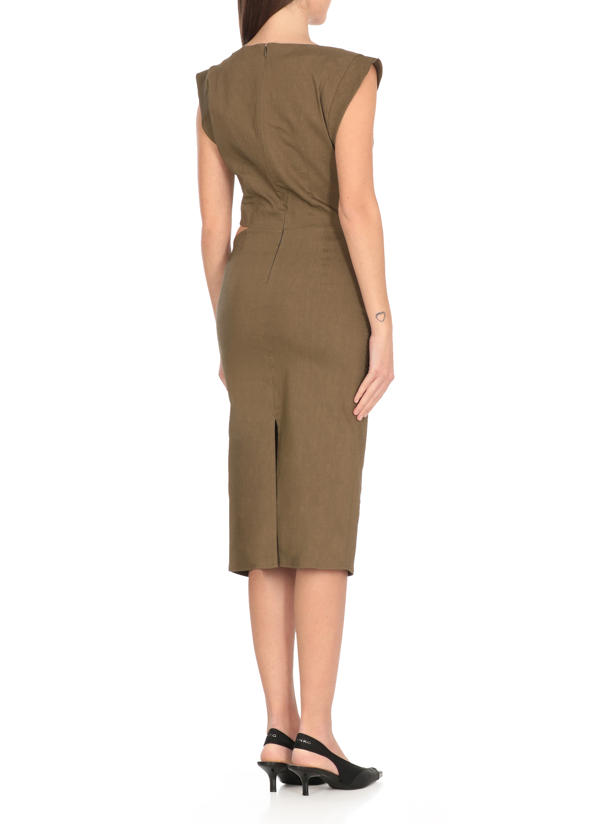 Pinko Dresses Green 104955A0IMX26 (PINKO / ワンピース・ドレス・オールインワン ) | PINKO (ピンコ)(2)