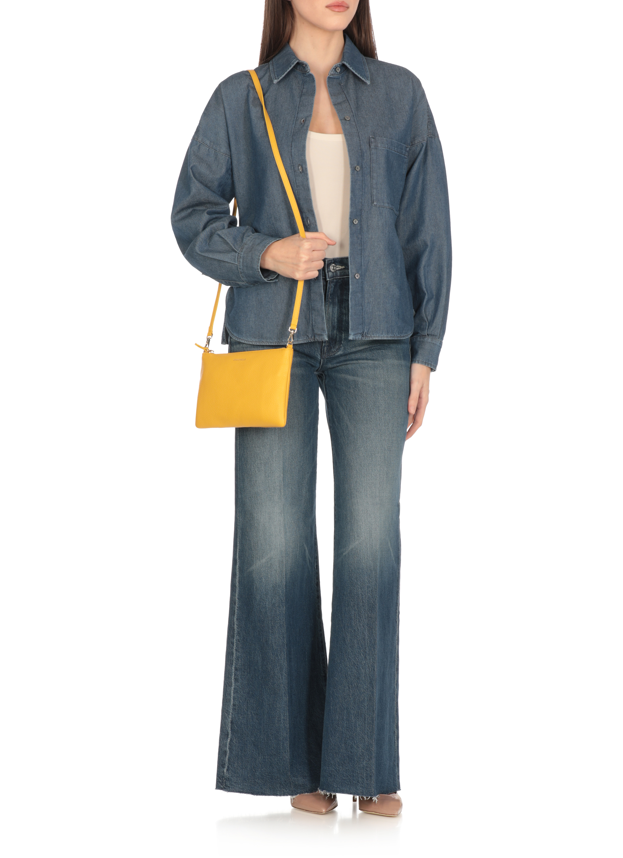 Coccinelle Bags.. Yellow E5MMA55F501BESTCROSSBODYJ19 (COCCINELLE / クラッチバッグ・ポーチ ) | COCCINELLE (コチネレ)(1)