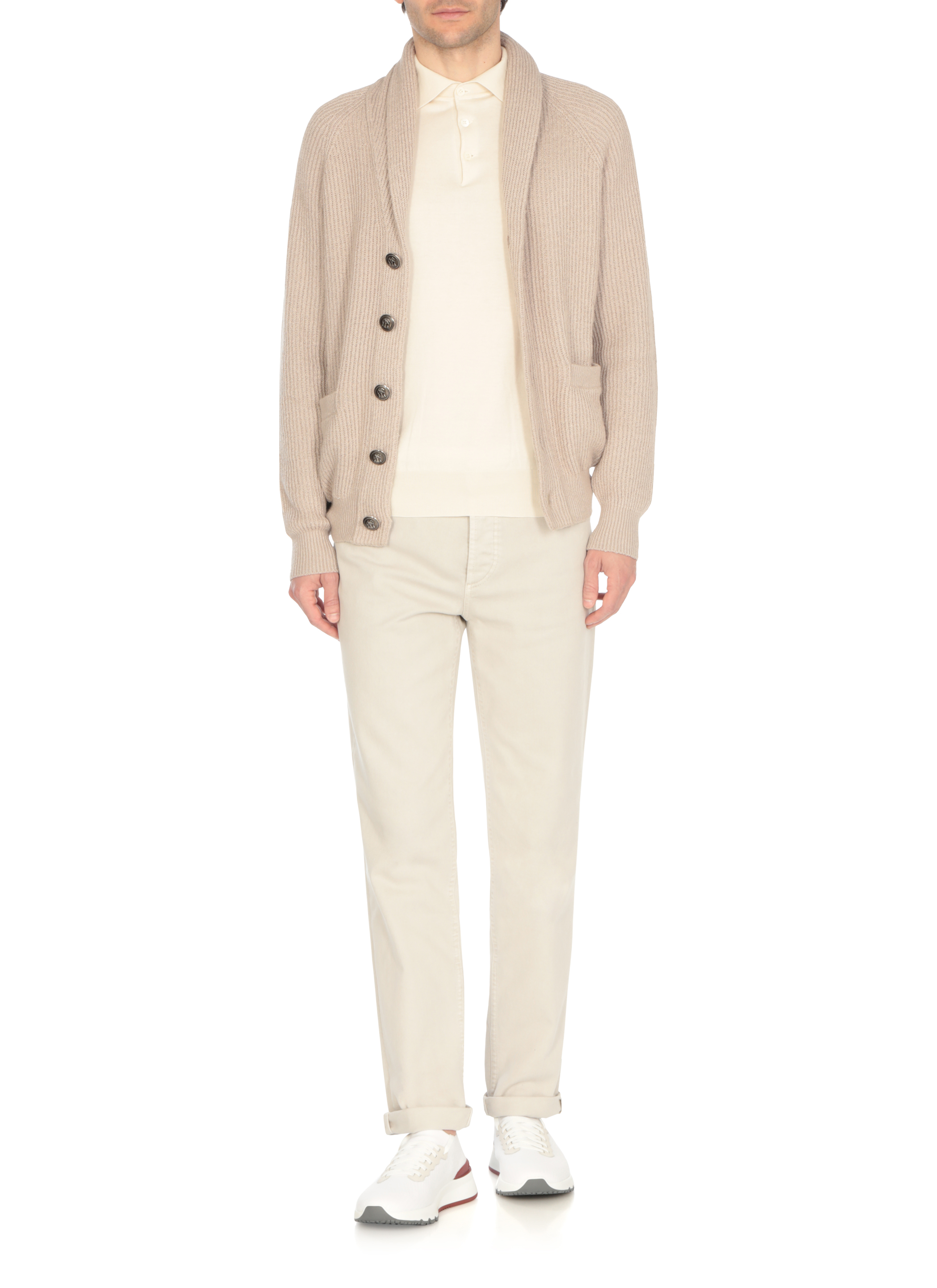 Brunello Cucinelli Sneakers White MZUPMB0252CJ987 (Brunello Cucinelli / スニーカー ) | Brunello Cucinelli (ブルネロ・クチネリ)(1)