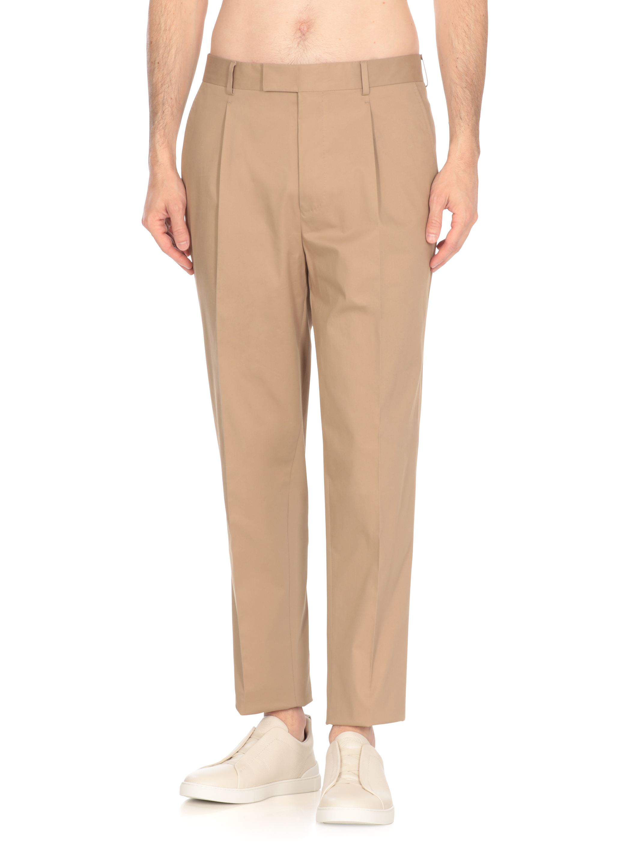 ZEGNA Trousers Beige 915F27A977PM12262 (ZEGNA / パンツ ) | ZEGNA (ゼニア)(1)