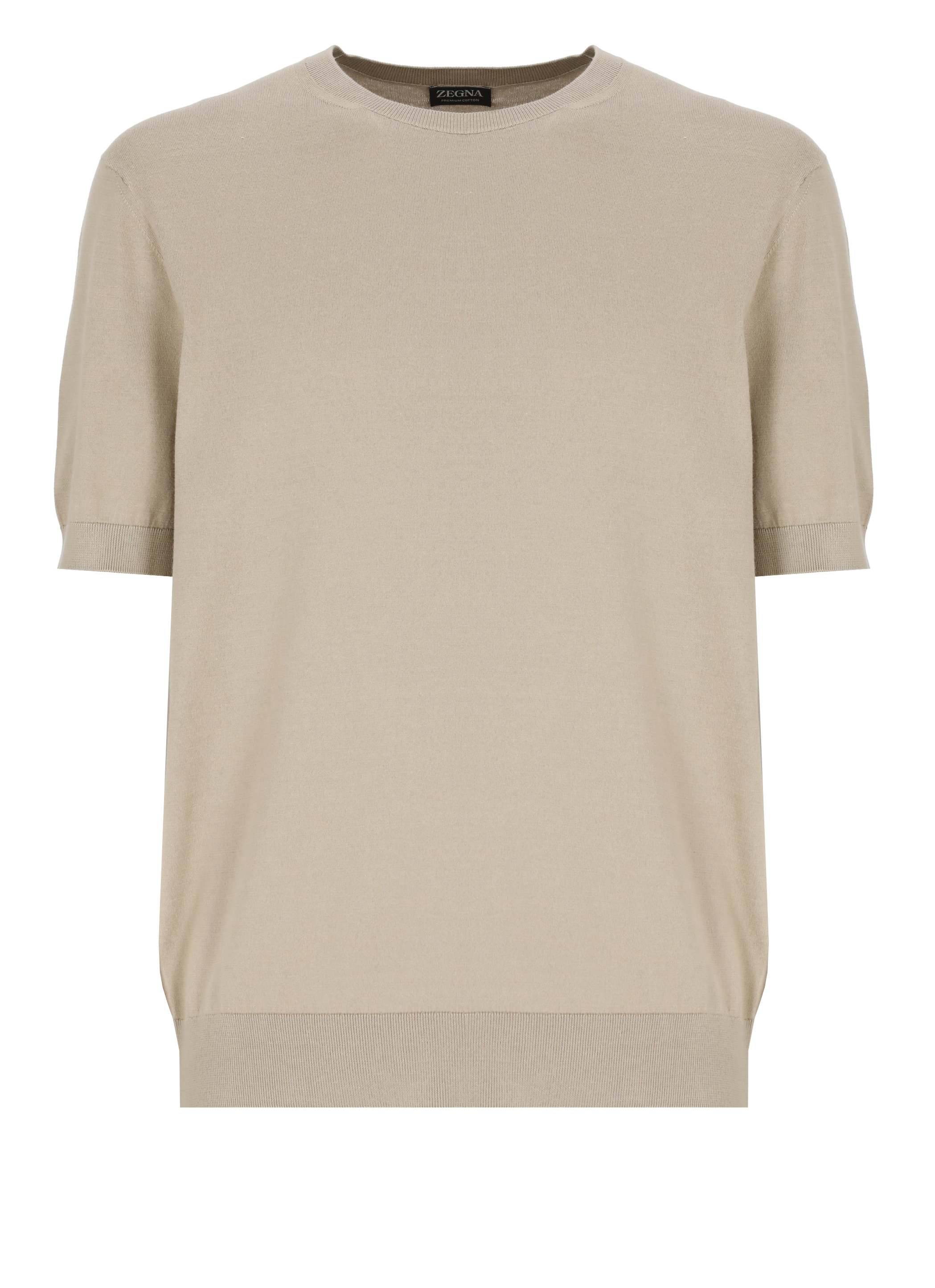ZEGNA T-shirts and Polos Beige UFC90A9C10N02 (ZEGNA / Tシャツ・カットソー ) | ZEGNA (ゼニア)