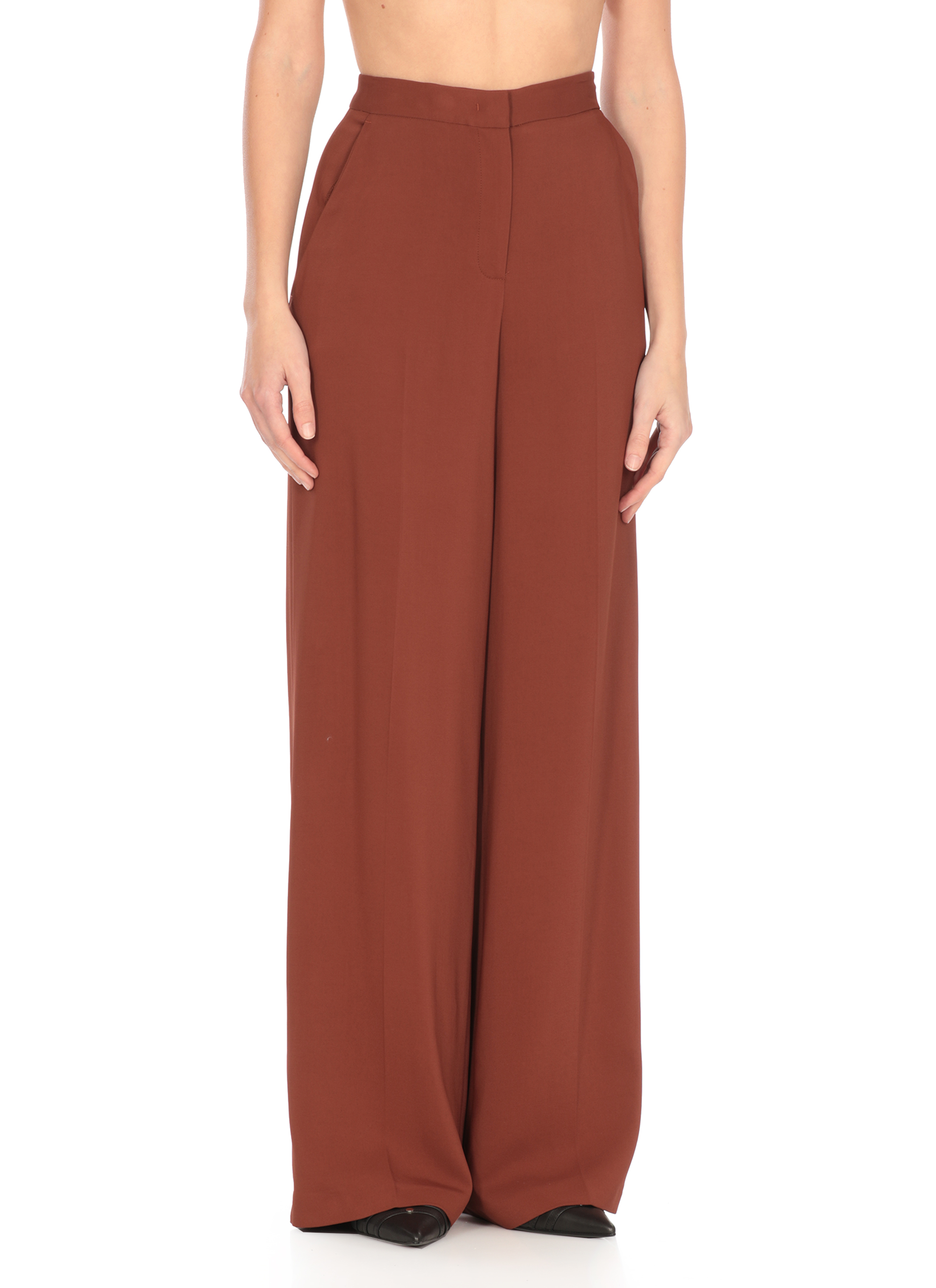 Pinko Trousers Brown 100331A213L98 (PINKO / パンツ ) | PINKO (ピンコ)(1)
