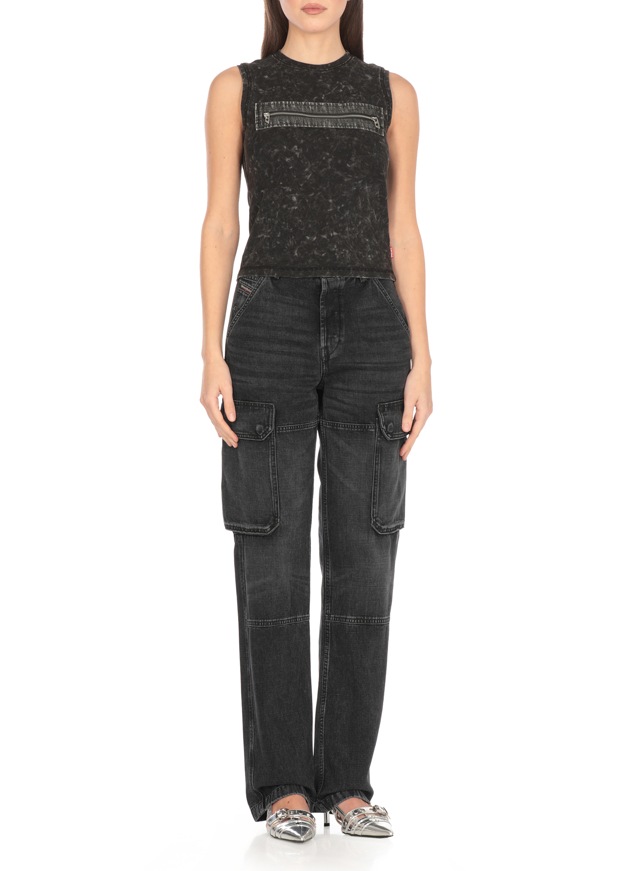 Diesel Top Black A166230AKBU900 (Diesel / タンクトップ・キャミソール ) | Diesel (ディーゼル)(1)
