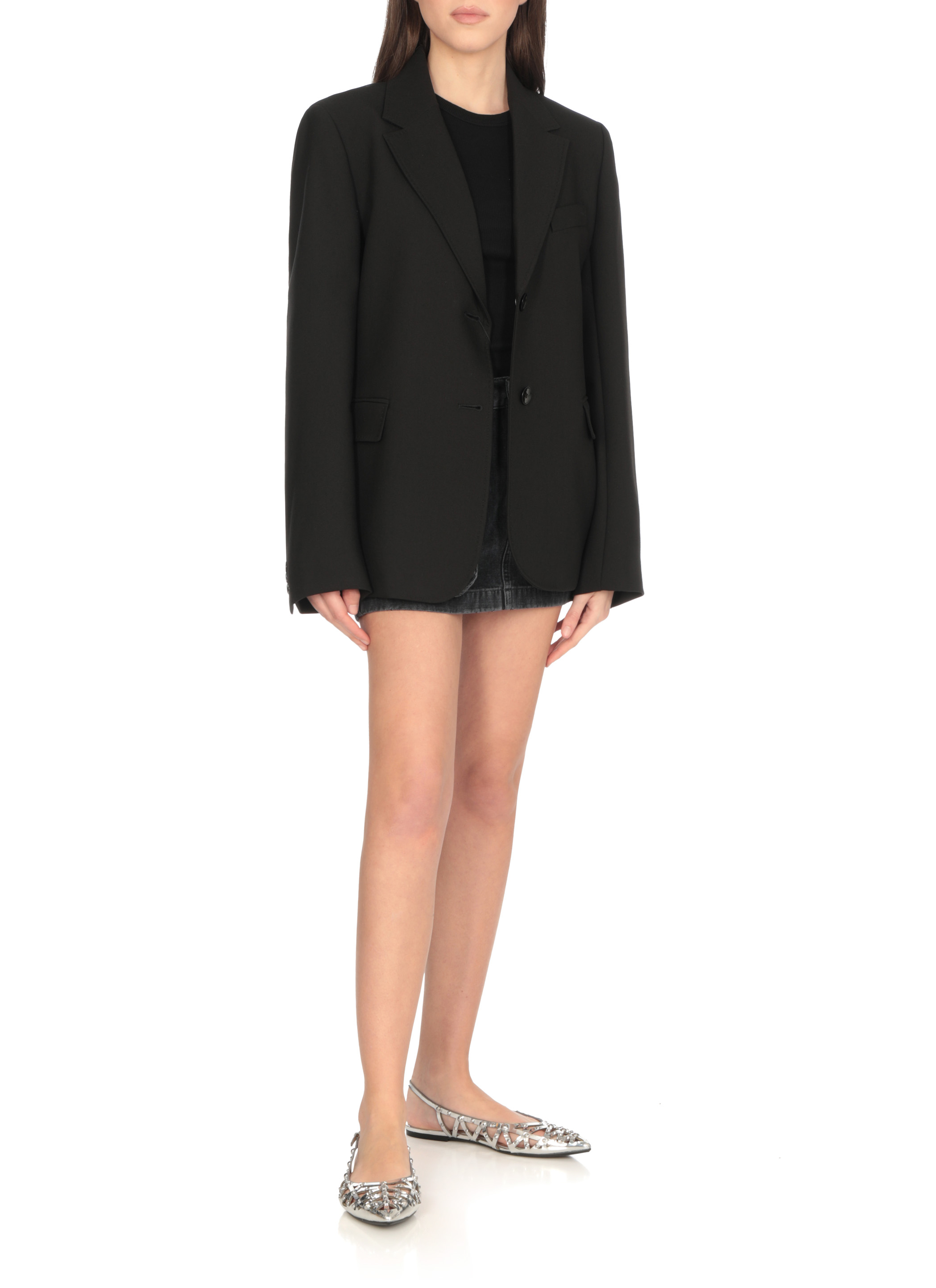 ASH Flat shoes Silver BAZAAR05MIRRORLEATHERSILVER (ASH / レースアップ ) | ASH (アッシュ)(1)