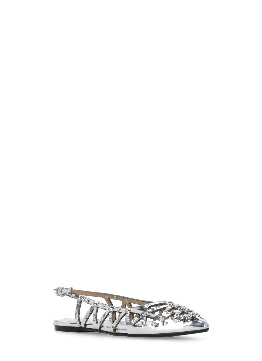 ASH Flat shoes Silver BAZAAR05MIRRORLEATHERSILVER (ASH / レースアップ ) | ASH (アッシュ)(2)