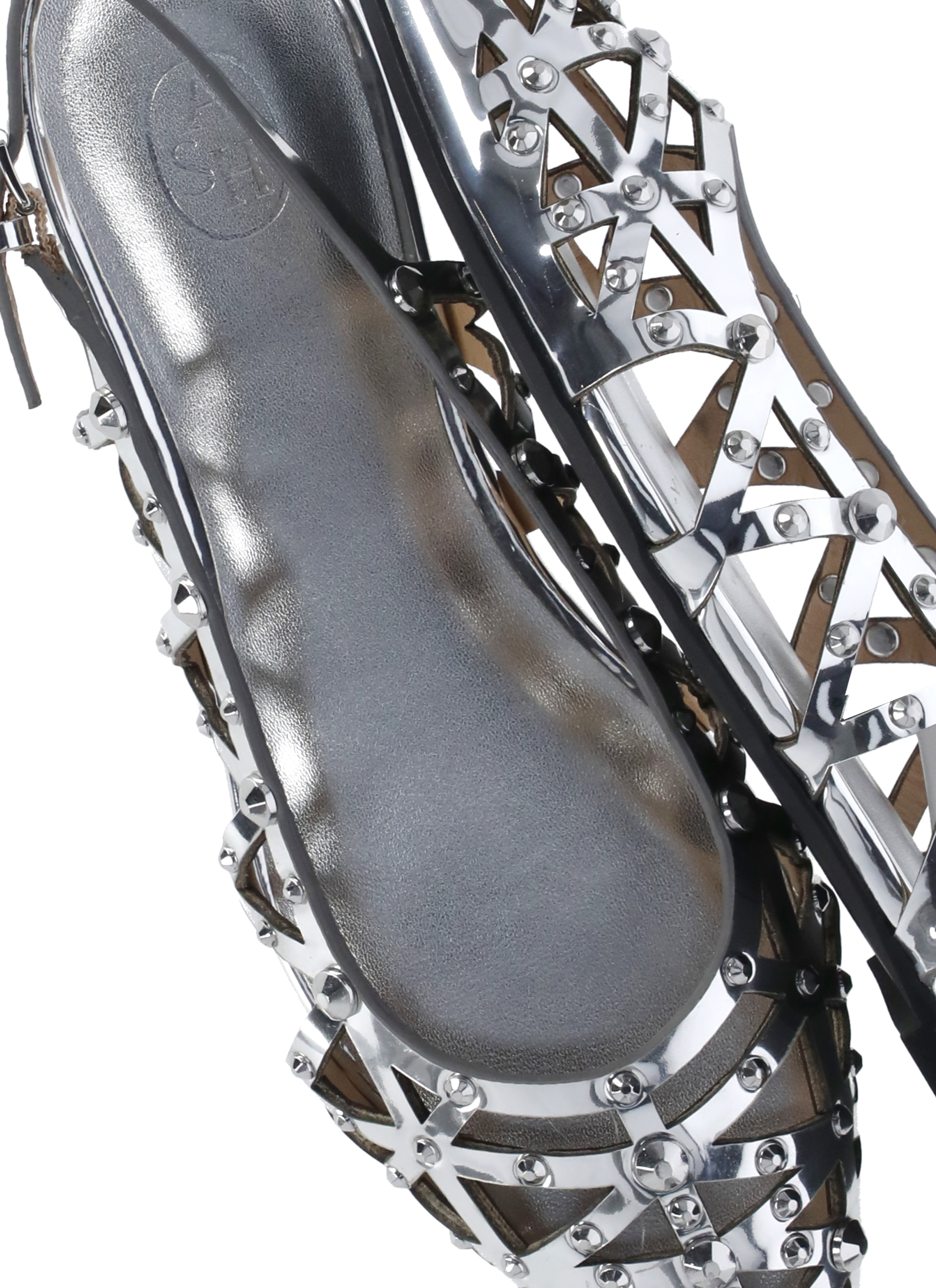 ASH Flat shoes Silver BAZAAR05MIRRORLEATHERSILVER (ASH / レースアップ ) | ASH (アッシュ)(5)