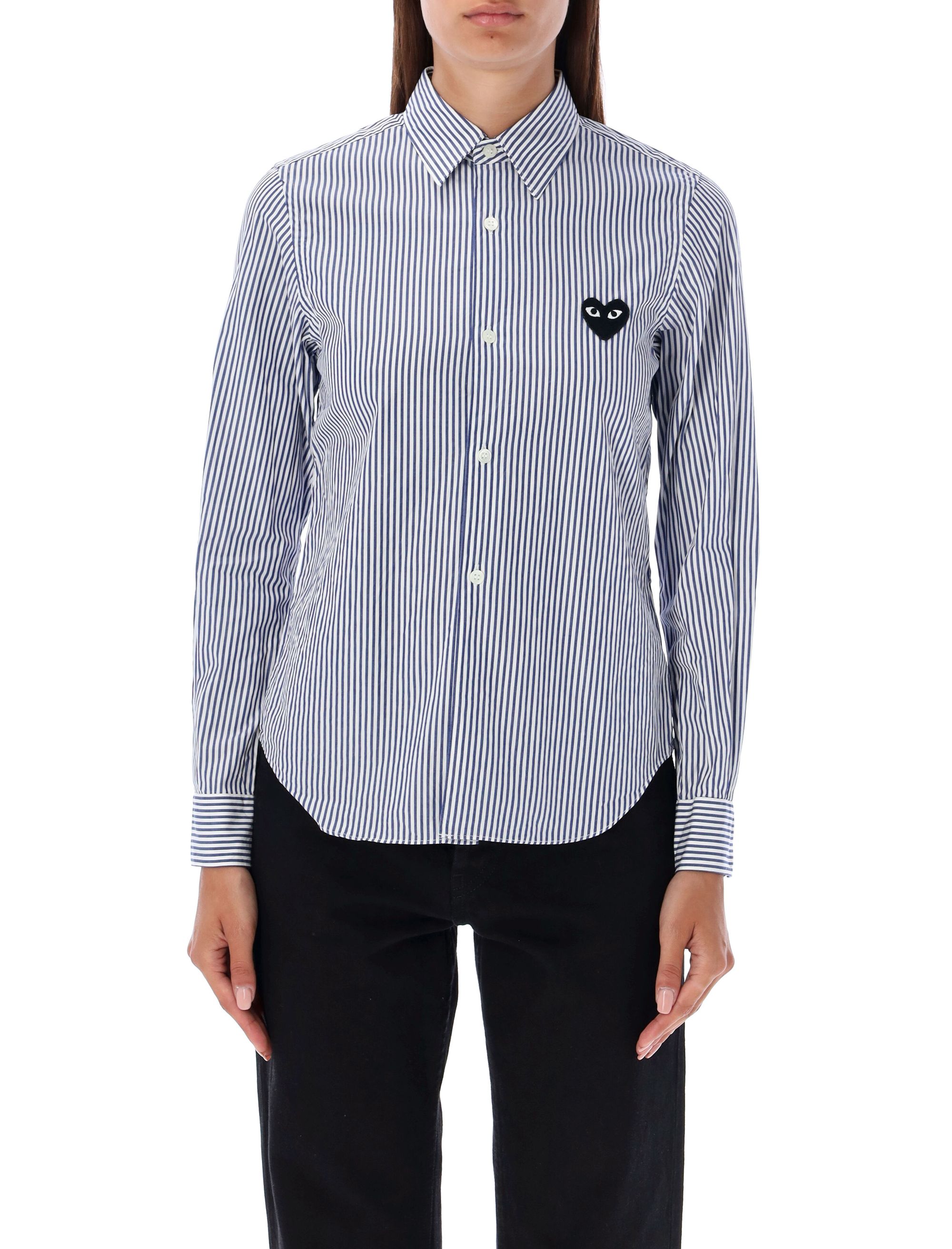 COMME DES GARCONS PLAY T-shirts and Polos Blue P1B017C1 (PLAY Comme Des Garçons / Tシャツ・カットソー ) | PLAY Comme Des Garçons (プレイ コムデギャルソン)